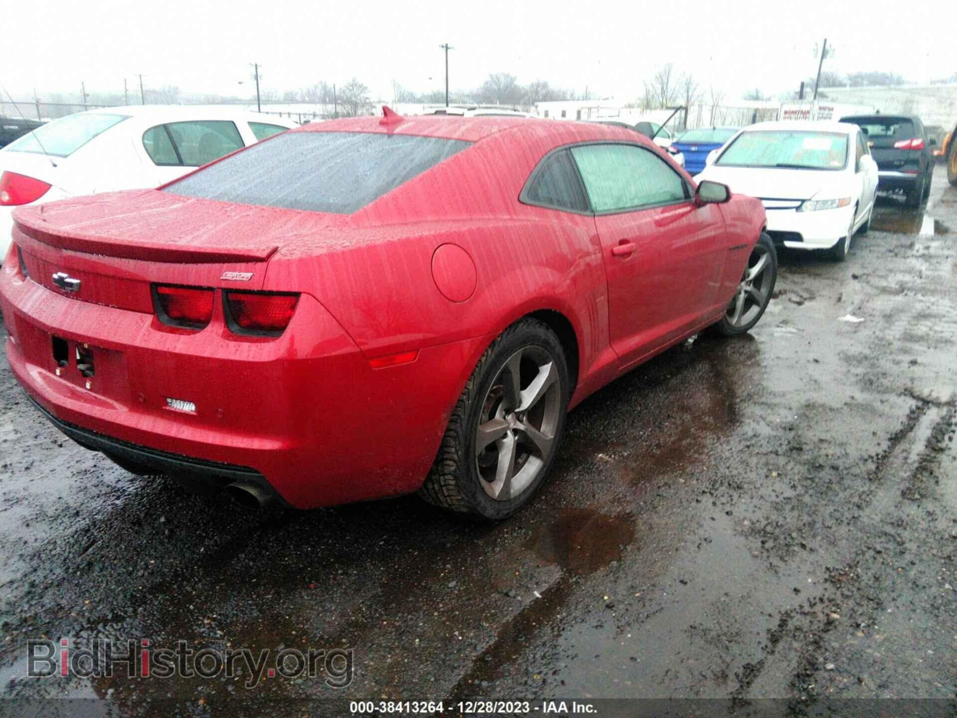 2013 CHEVROLET CAMARO - VIN: 2G1FK1EJ3D9201827 - Фото 4