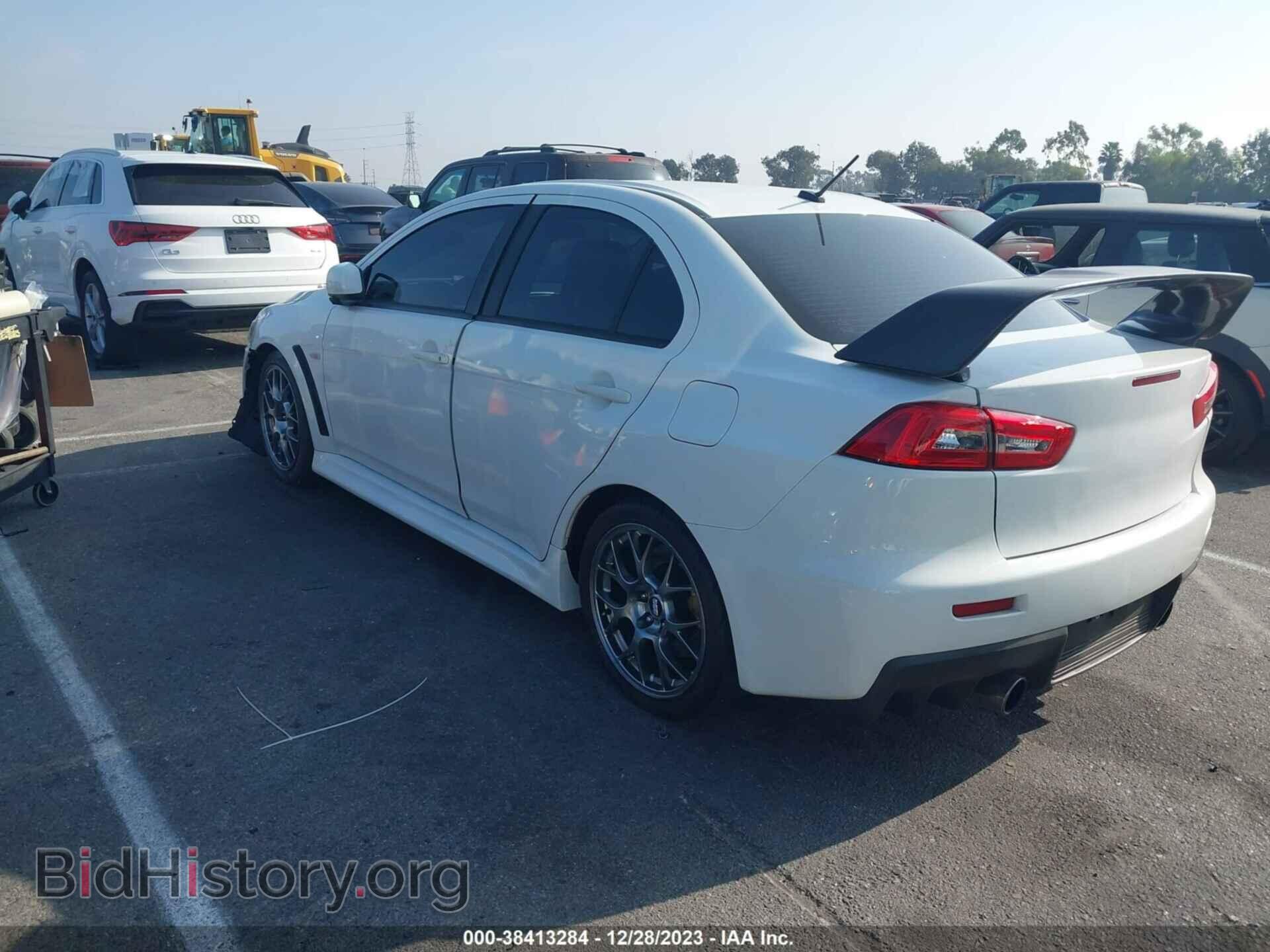 2014 MITSUBISHI LANCER EVOLUTION - VIN: JA32W5FV0EU017046 - Фото 3
