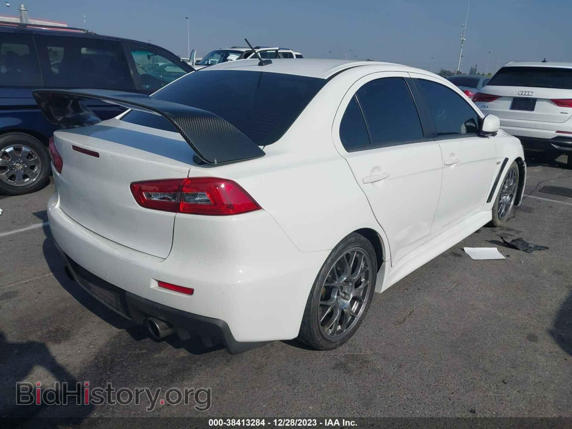 2014 MITSUBISHI LANCER EVOLUTION - VIN: JA32W5FV0EU017046 - Фото 4