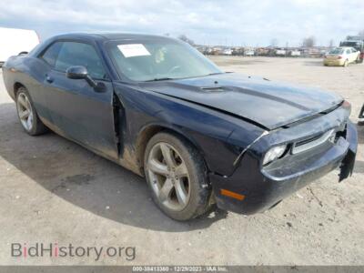 2012 Dodge CHALLENGER SXT, черный — VIN 2C3CDYAG5CH130730, IAAI