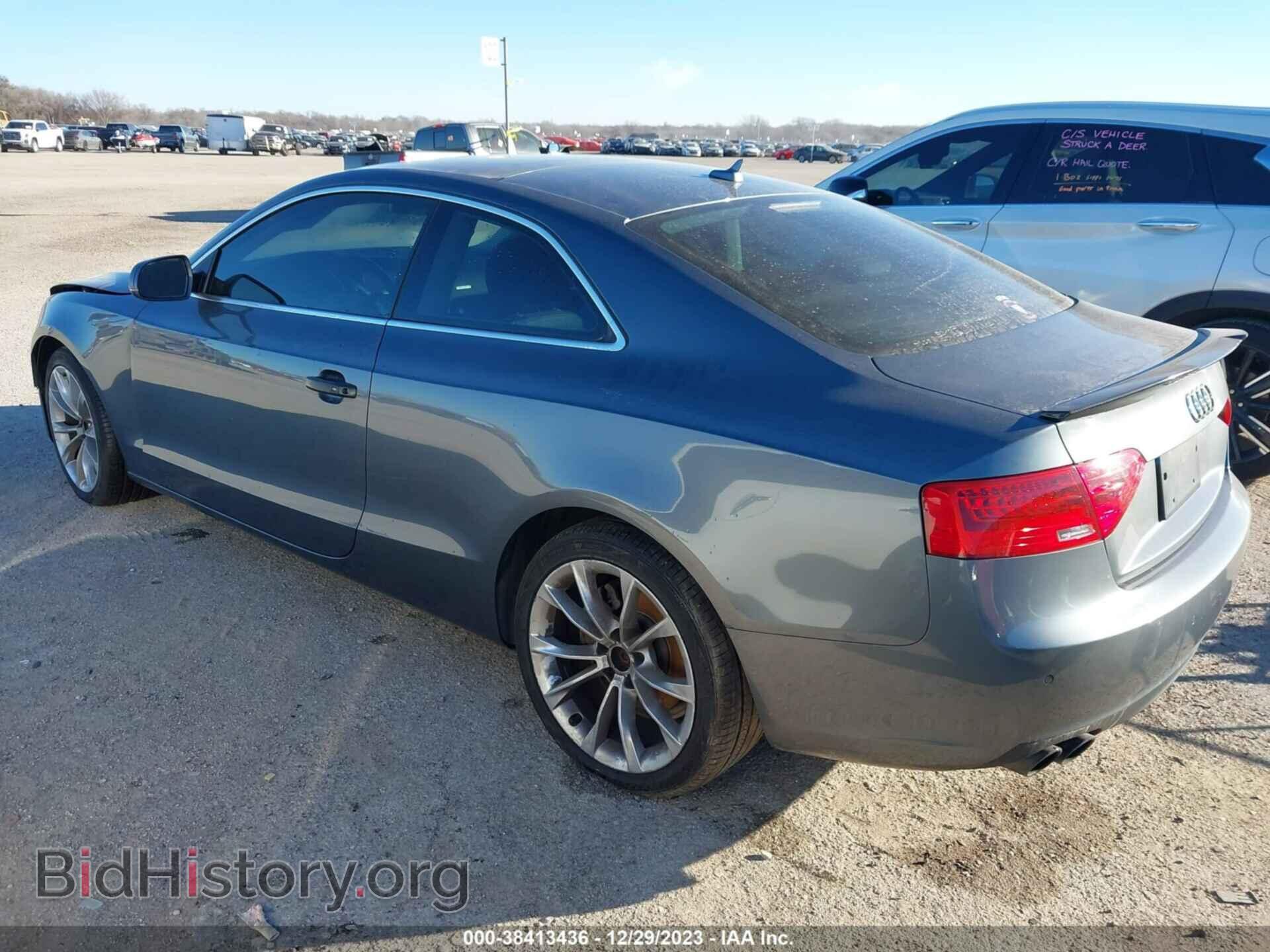 2013 AUDI A5 - VIN: WAULFAFR9DA001068 - Photo 3