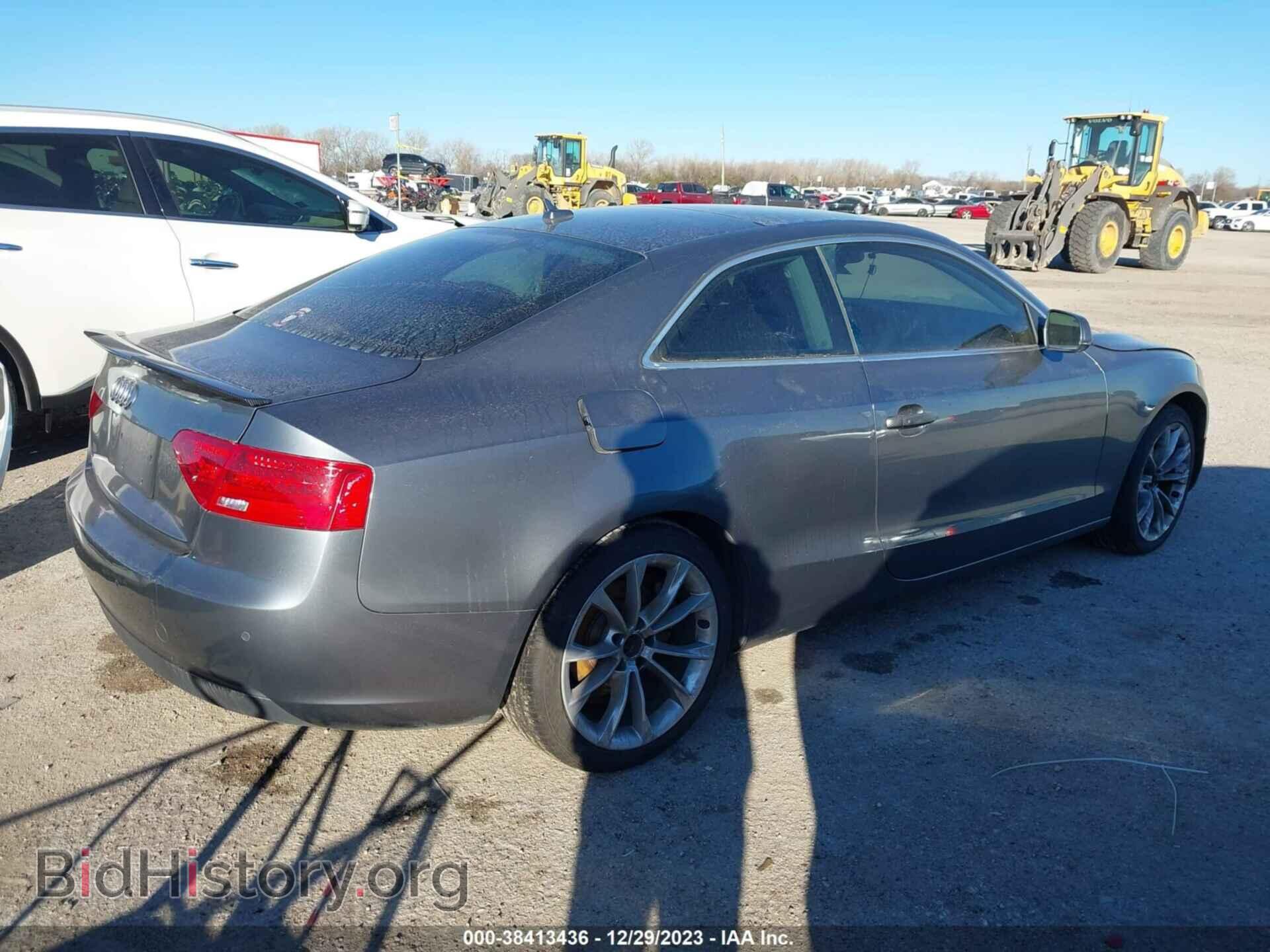 2013 AUDI A5 - VIN: WAULFAFR9DA001068 - Photo 4
