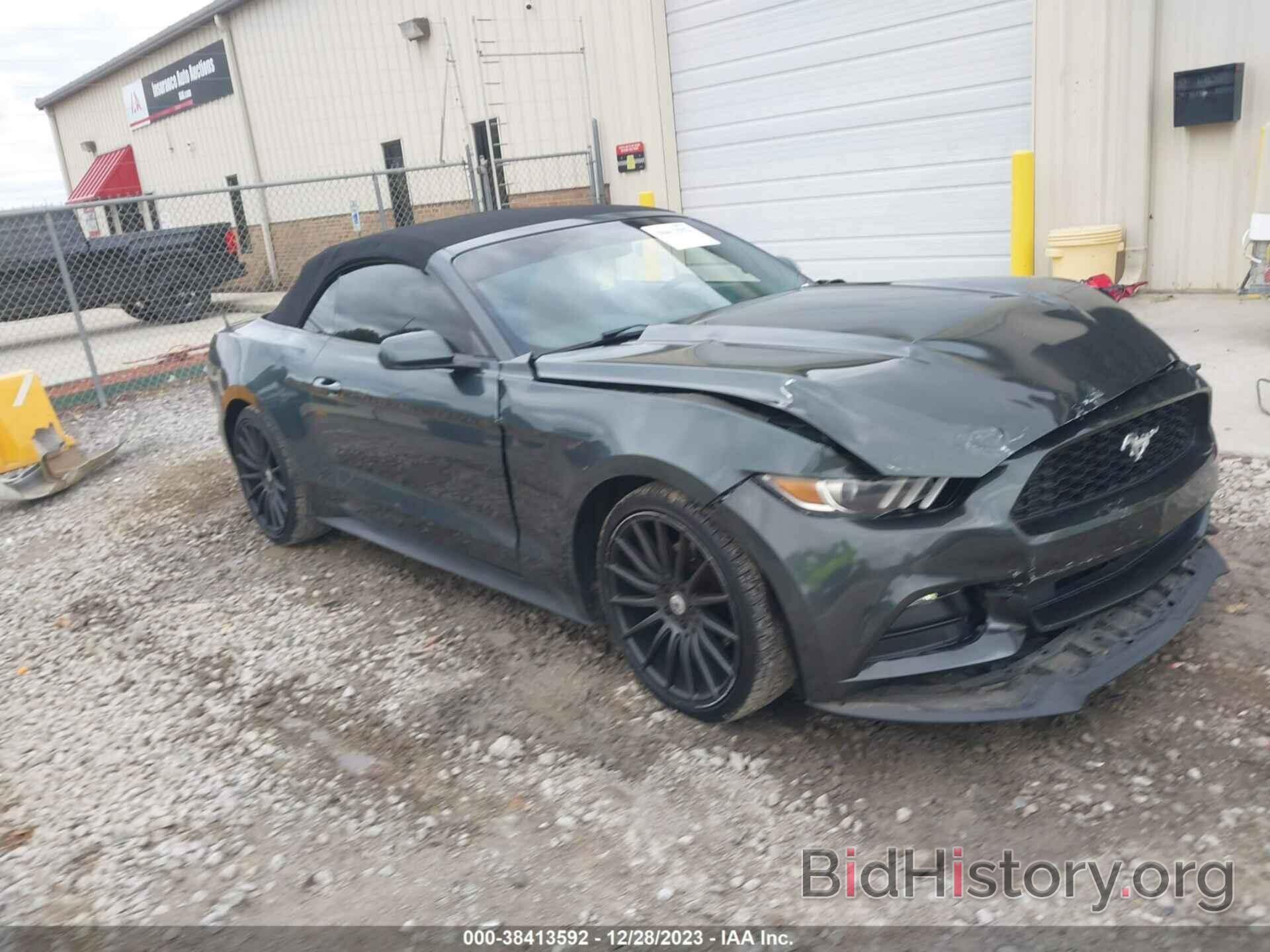 Photo 1FATP8EM3G5247003 - FORD MUSTANG 2016