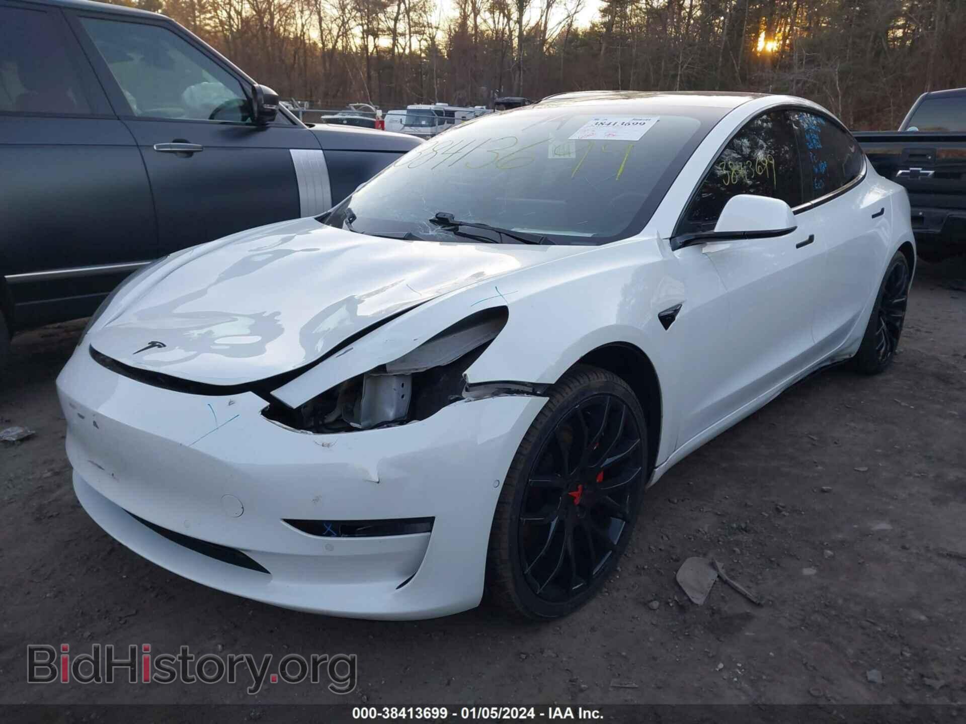 2019 TESLA MODEL 3 - VIN: 5YJ3E1EB3KF438773 - Фото 2