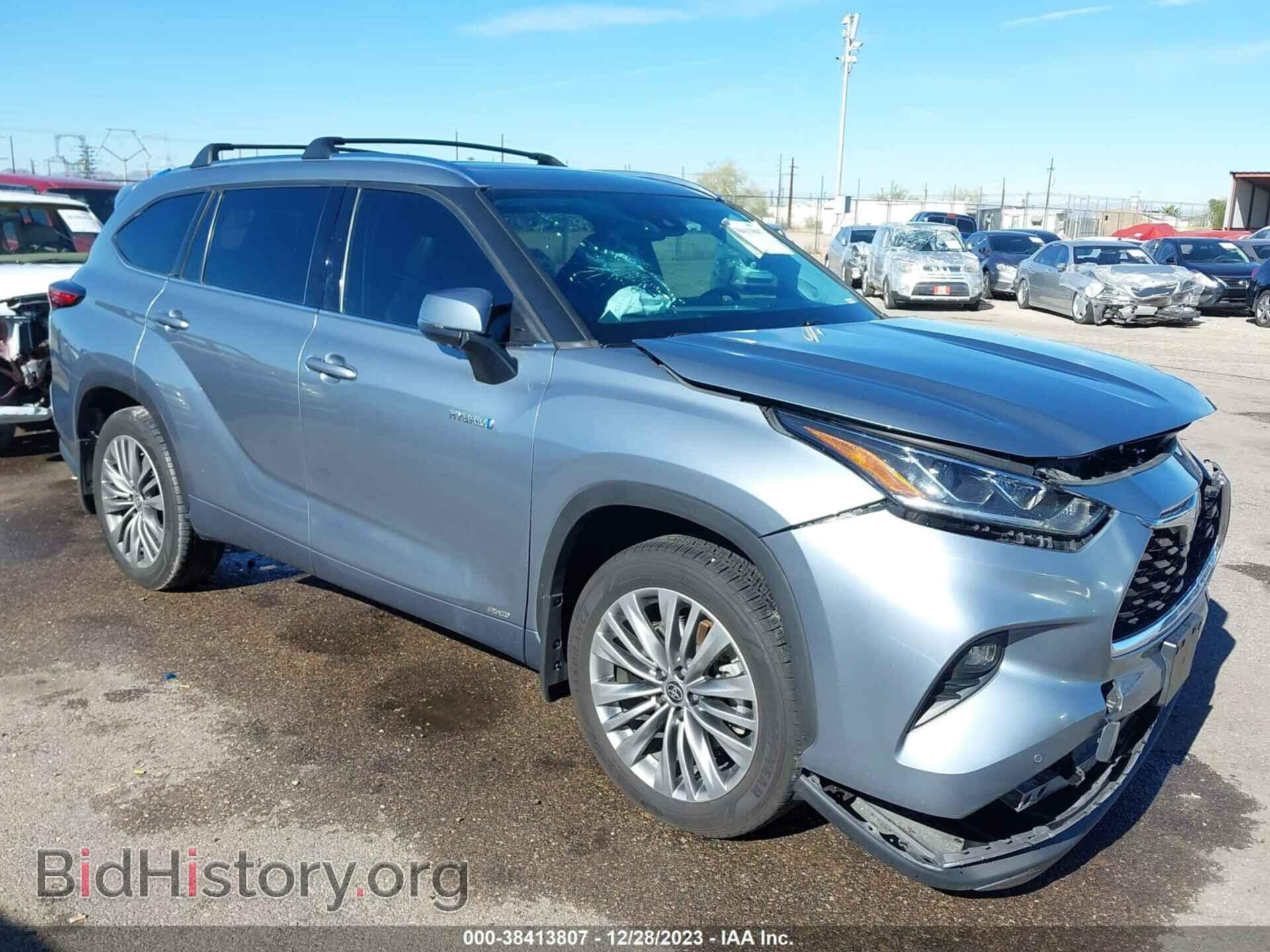 Photo 5TDEBRCHXMS030101 - TOYOTA HIGHLANDER 2021