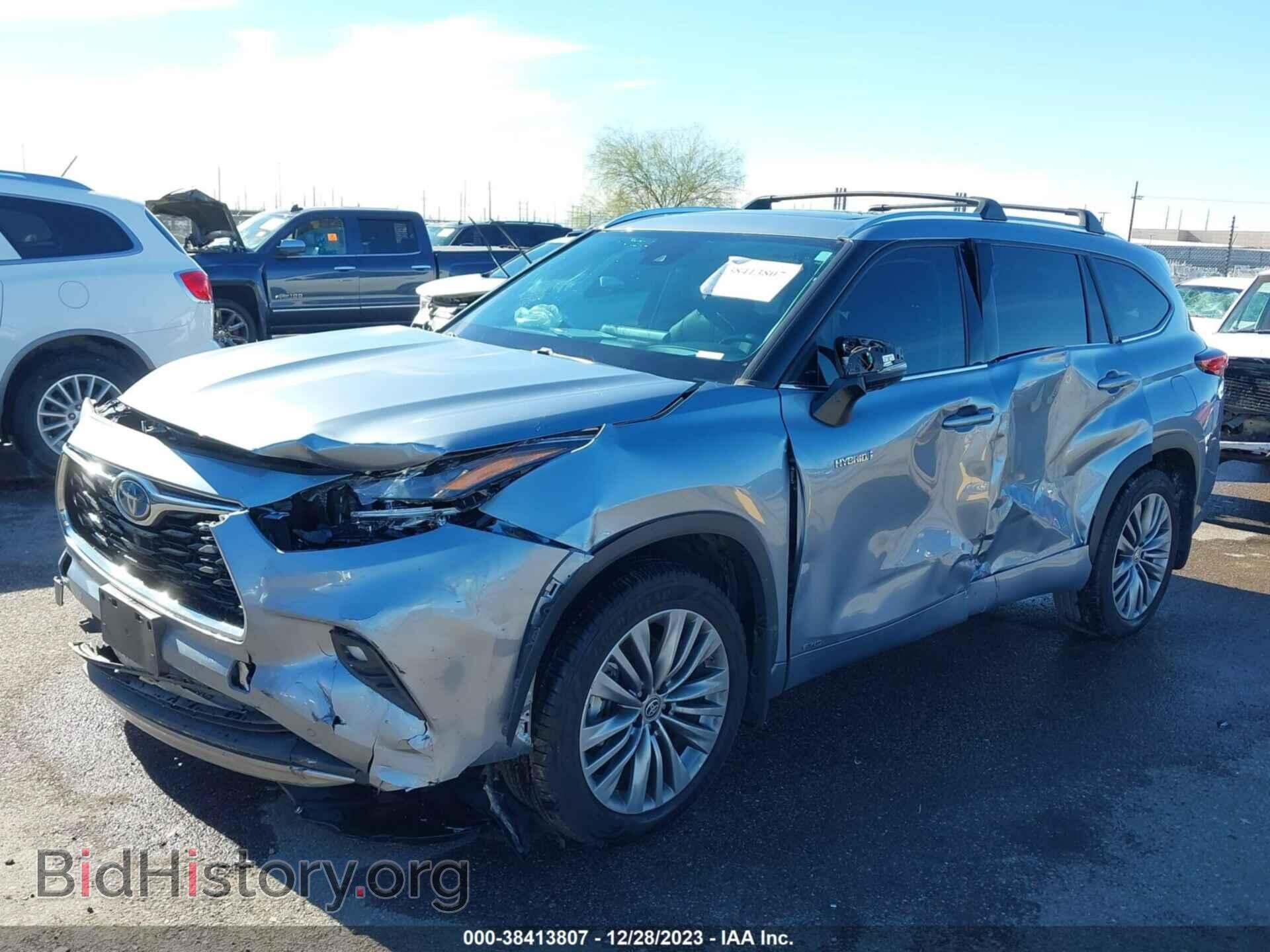 2021 TOYOTA HIGHLANDER - VIN: 5TDEBRCHXMS030101 - Фото 2