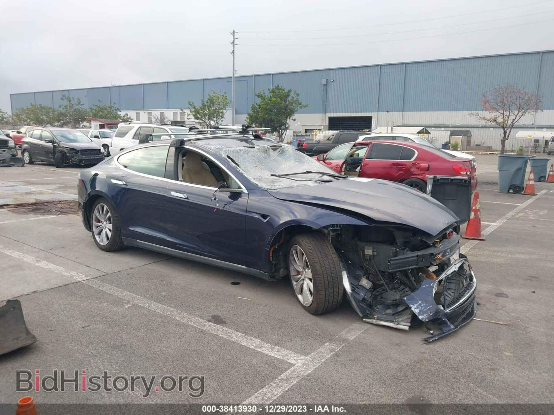 Photo 5YJSA1H28FFP79109 - TESLA MODEL S 2015