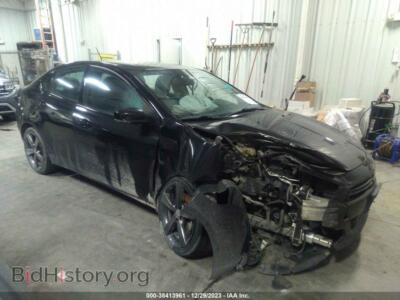 2015 Dodge DART GT, black — VIN 1C3CDFEB6FD141675, IAAI