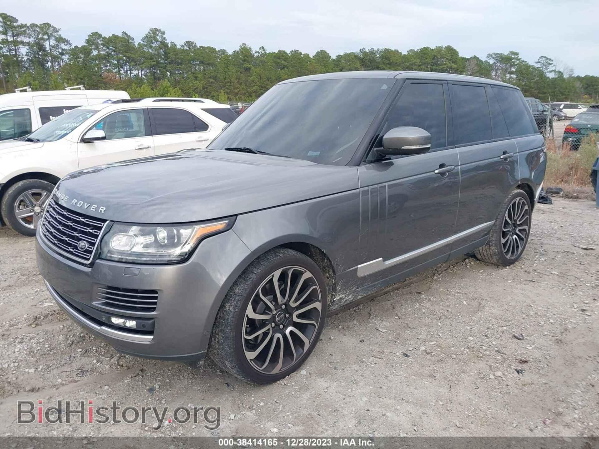 2015 LAND ROVER RANGE ROVER - VIN: SALGS2VF4FA209626 - Фото 2