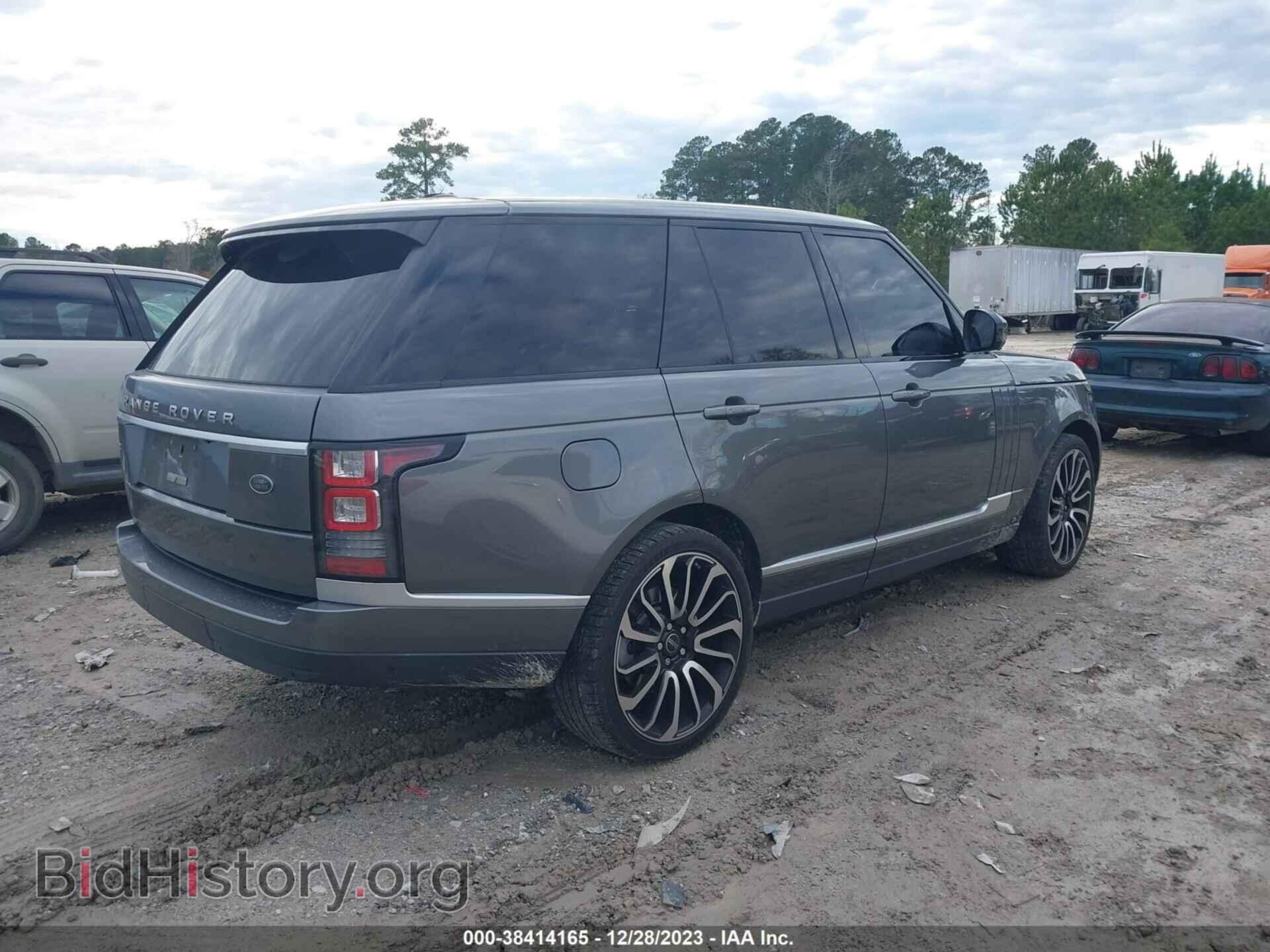 2015 LAND ROVER RANGE ROVER - VIN: SALGS2VF4FA209626 - Фото 4