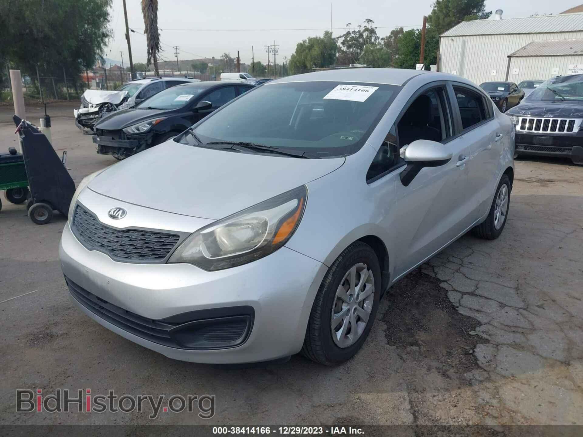 2015 KIA RIO - VIN: KNADM4A3XF6443510 - Фото 2
