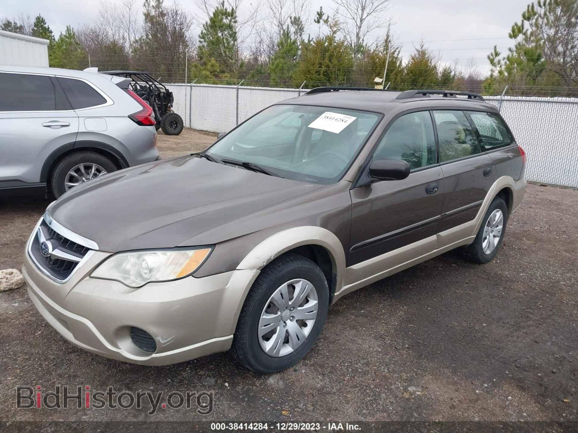 2008 SUBARU OUTBACK - VIN: 4S4BP60C087354083 - Фото 2
