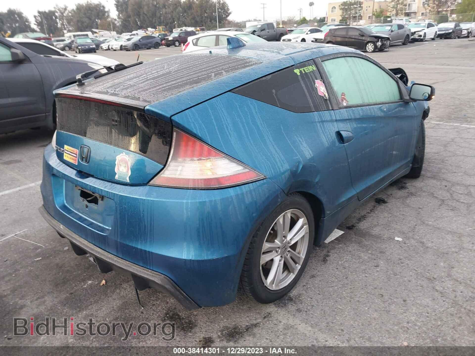 2011 HONDA CR-Z - VIN: JHMZF1C62BS013267 - Фото 4