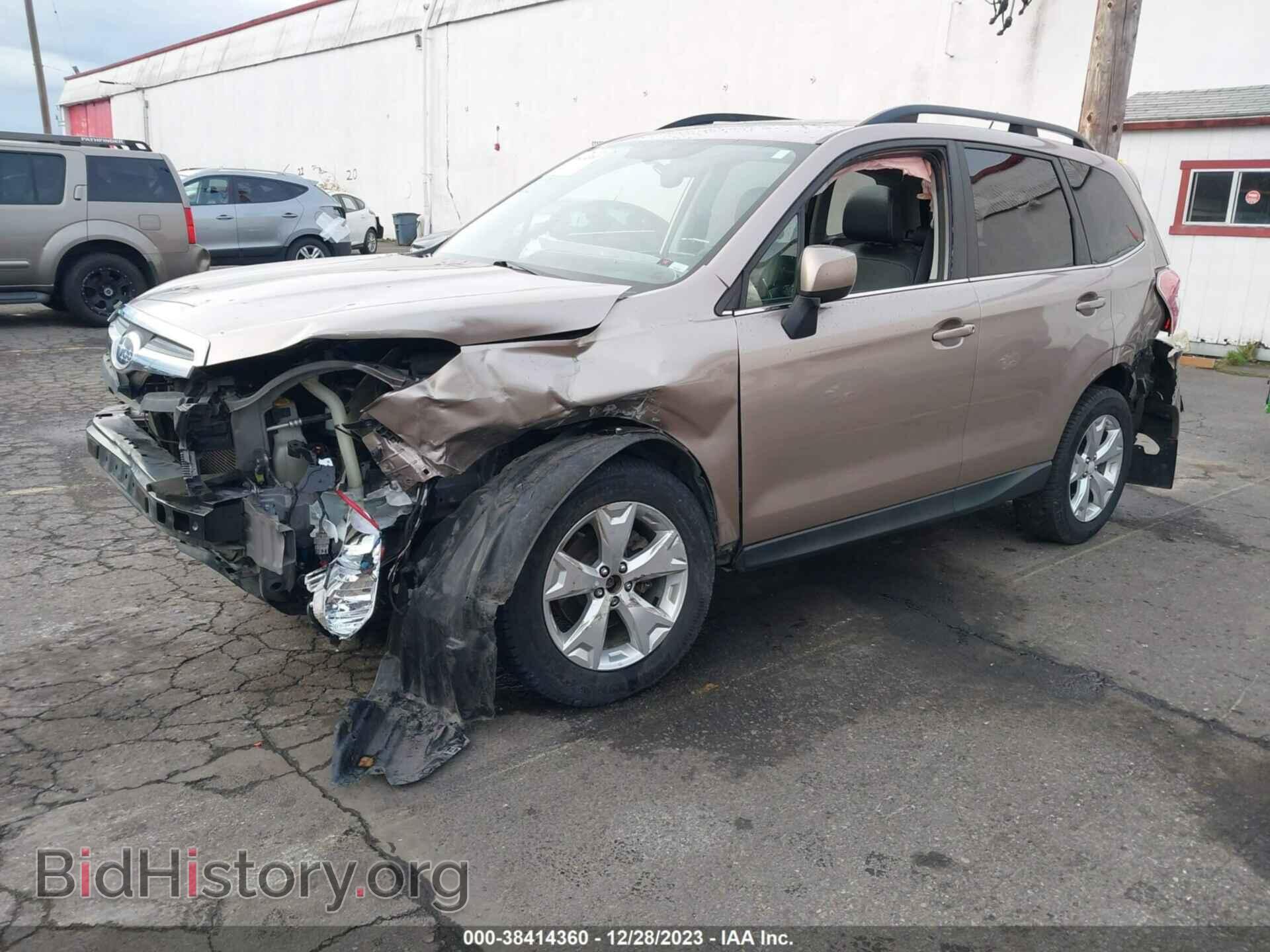 2014 SUBARU FORESTER - VIN: JF2SJAHC5EH430675 - Фото 2