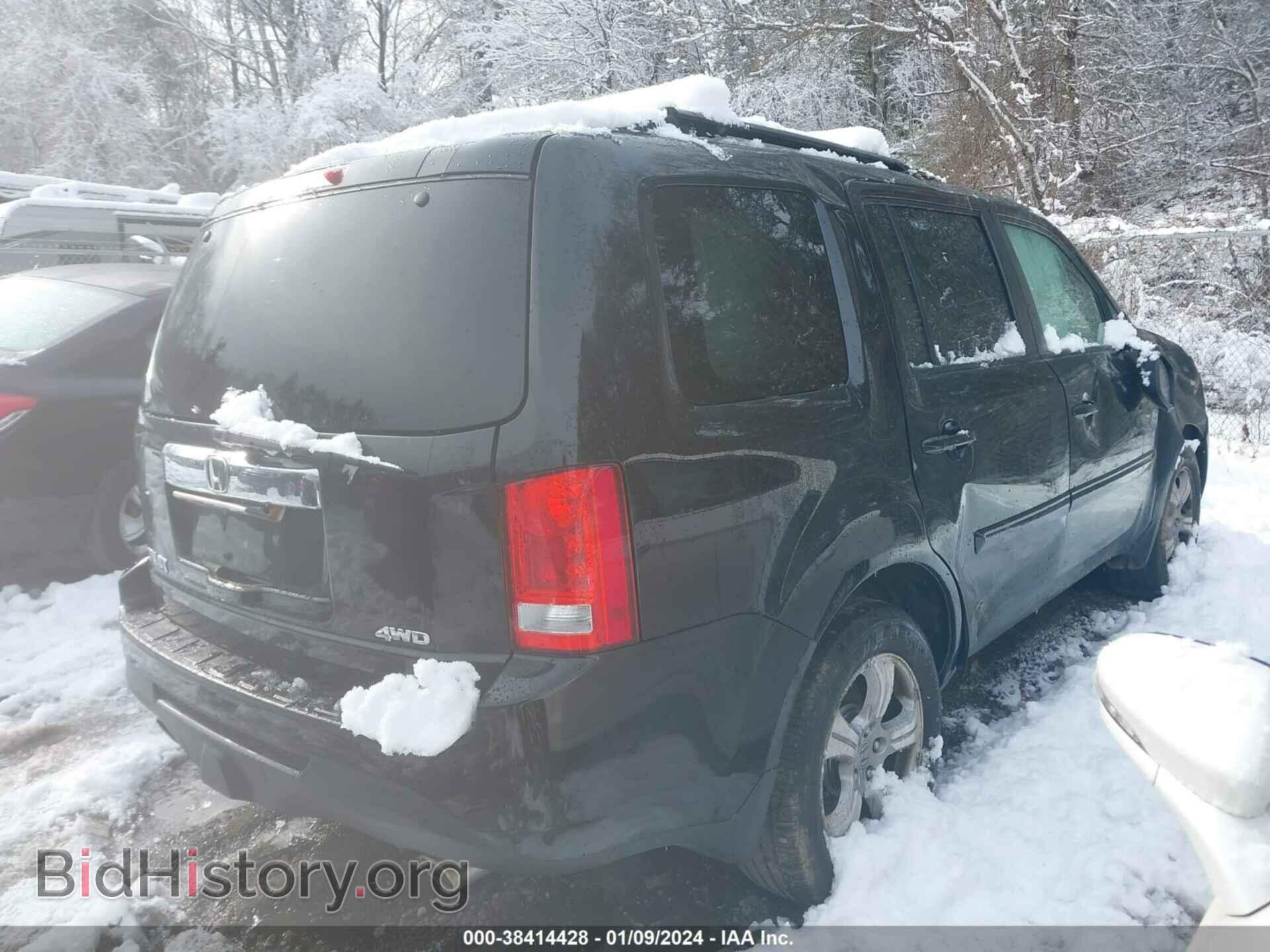 2012 HONDA PILOT - VIN: 5FNYF4H55CB074674 - Photo 4