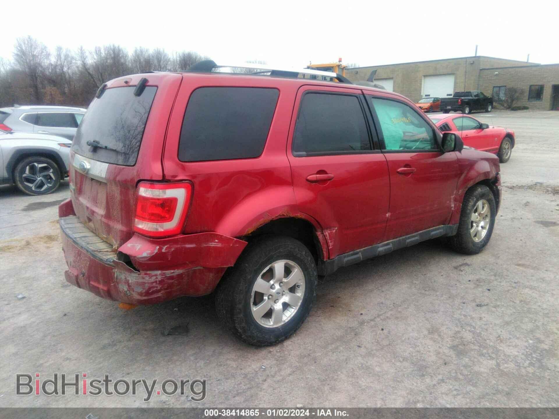 2012 FORD ESCAPE - VIN: 1FMCU9E7XCKC39250 - Фото 4