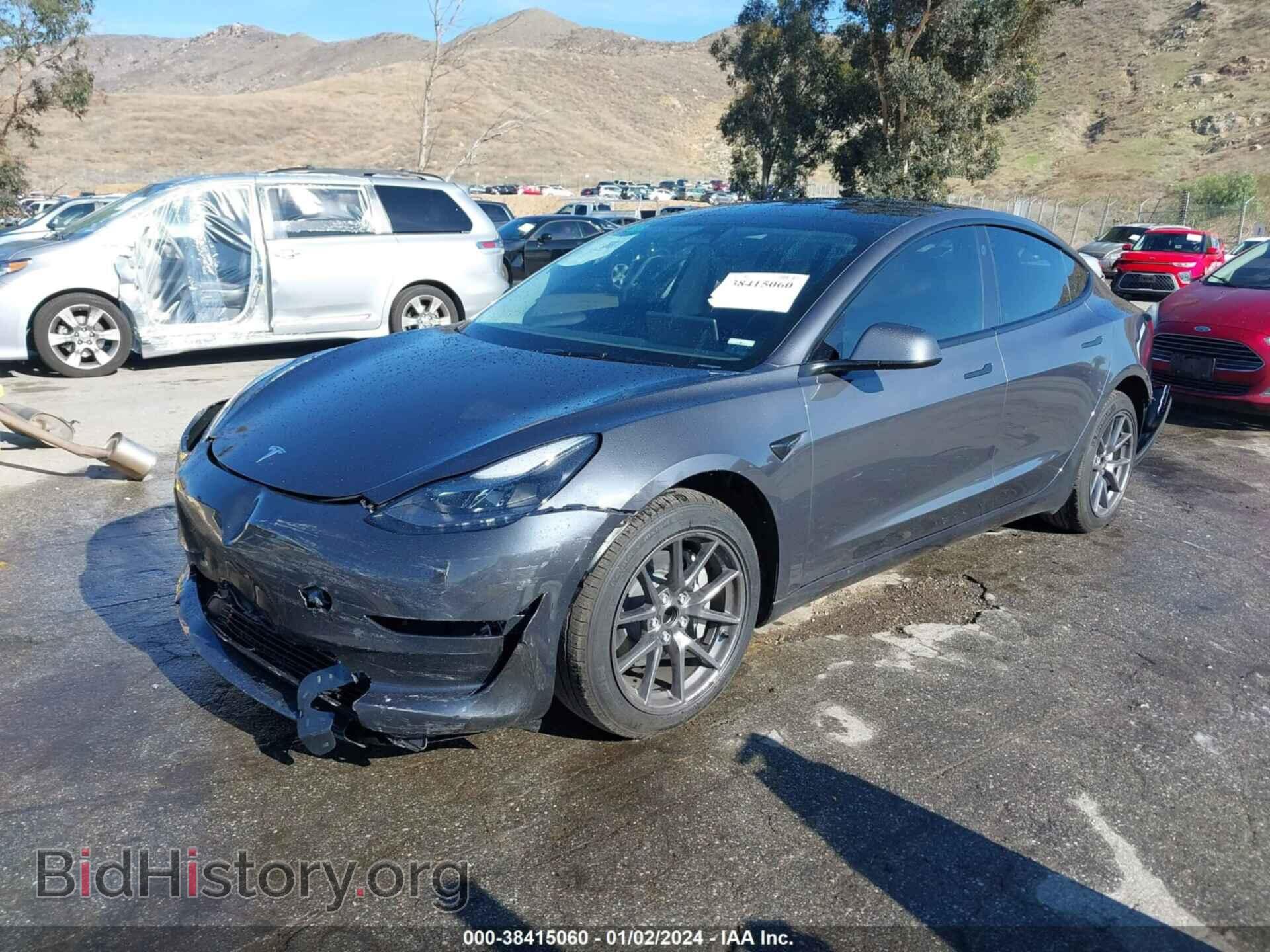 2023 TESLA MODEL 3 - VIN: 5YJ3E1EA0PF626973 - Photo 2