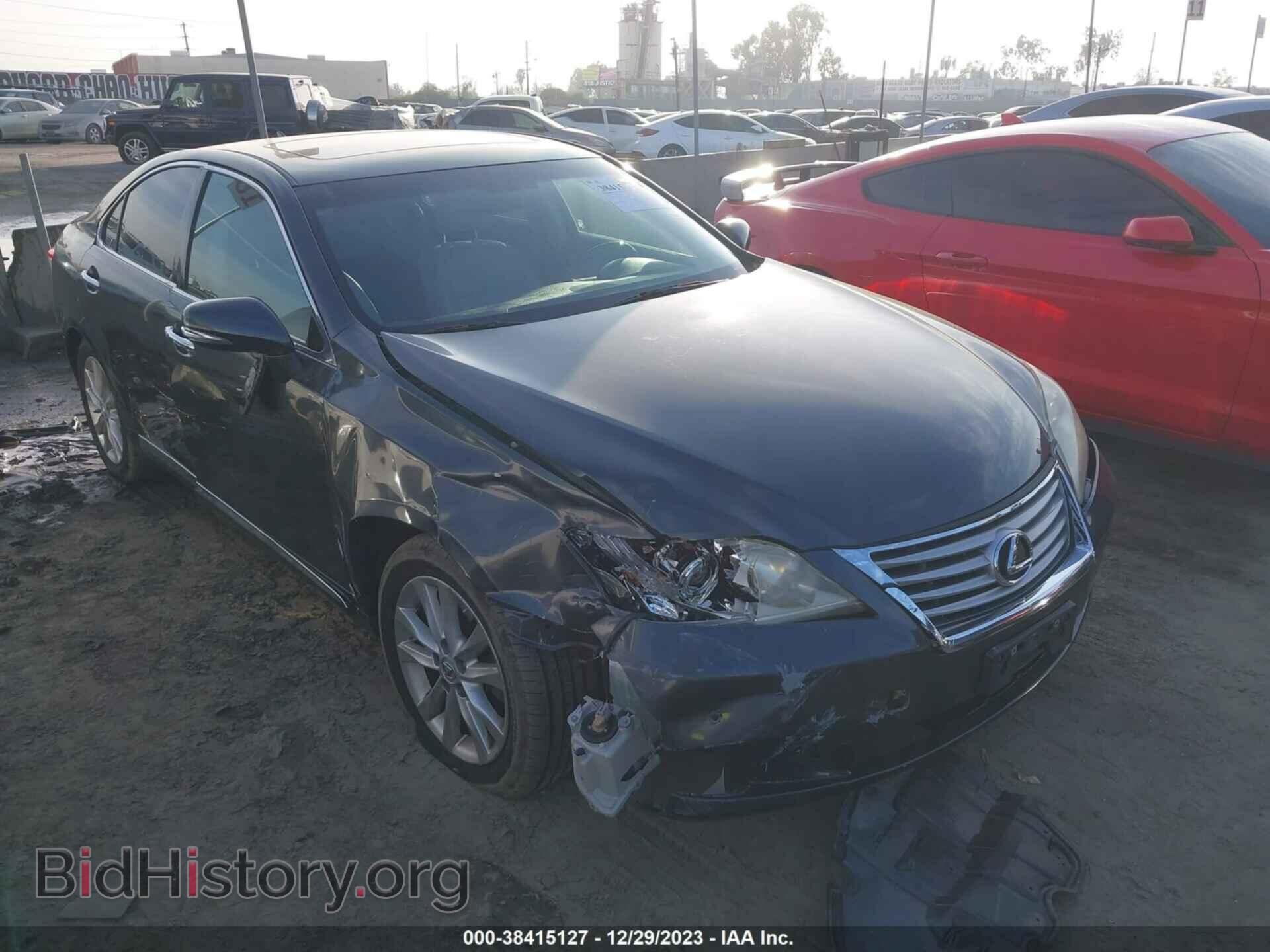 Photo JTHBK1EG2B2455842 - LEXUS ES 350 2011