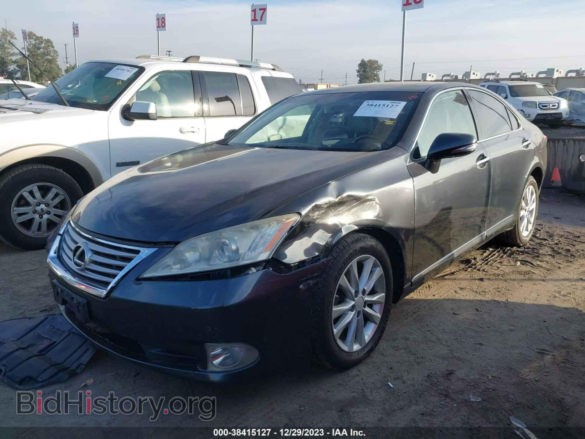 2011 LEXUS ES 350 - VIN: JTHBK1EG2B2455842 - Фото 2