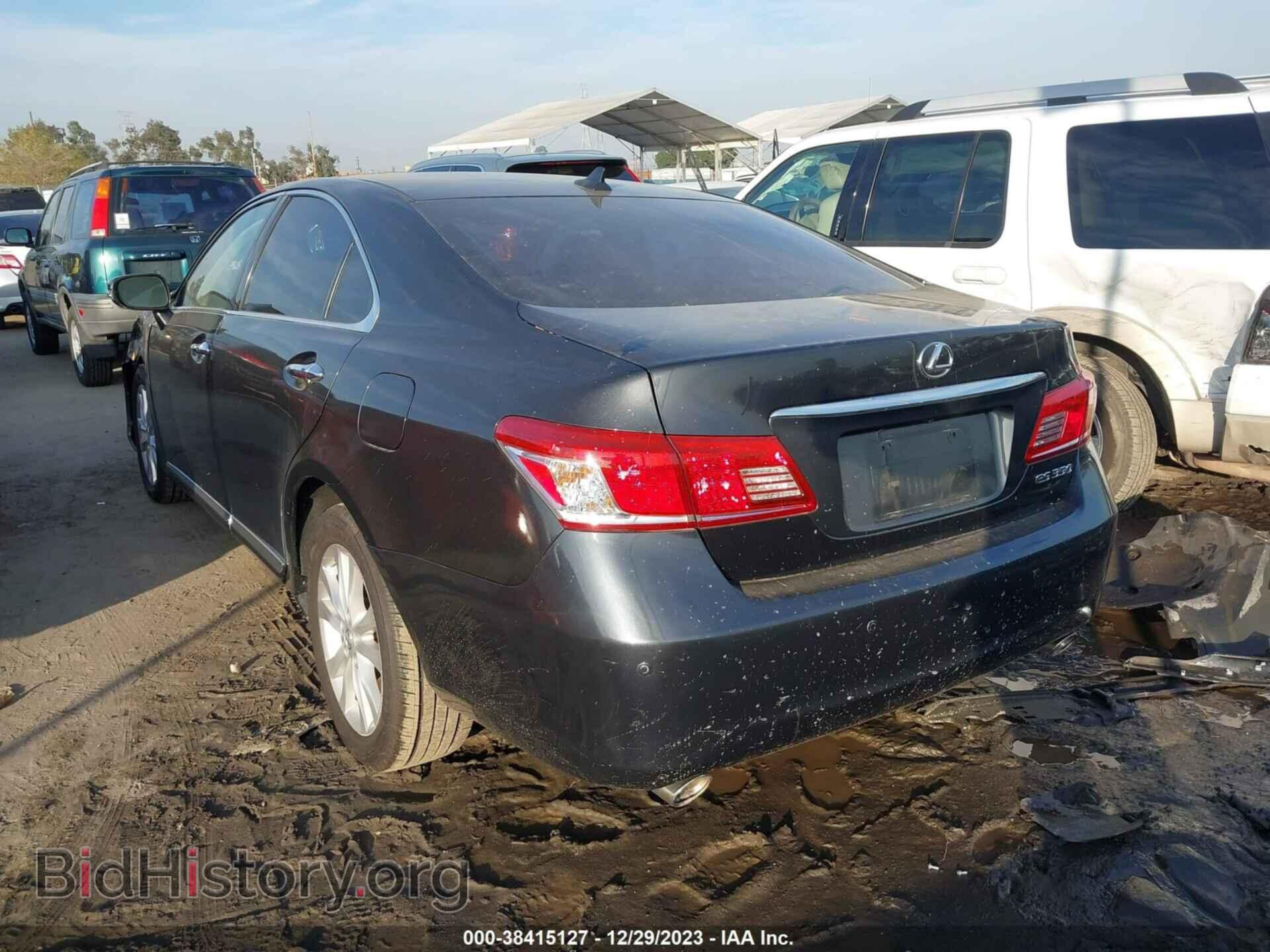 2011 LEXUS ES 350 - VIN: JTHBK1EG2B2455842 - Фото 3