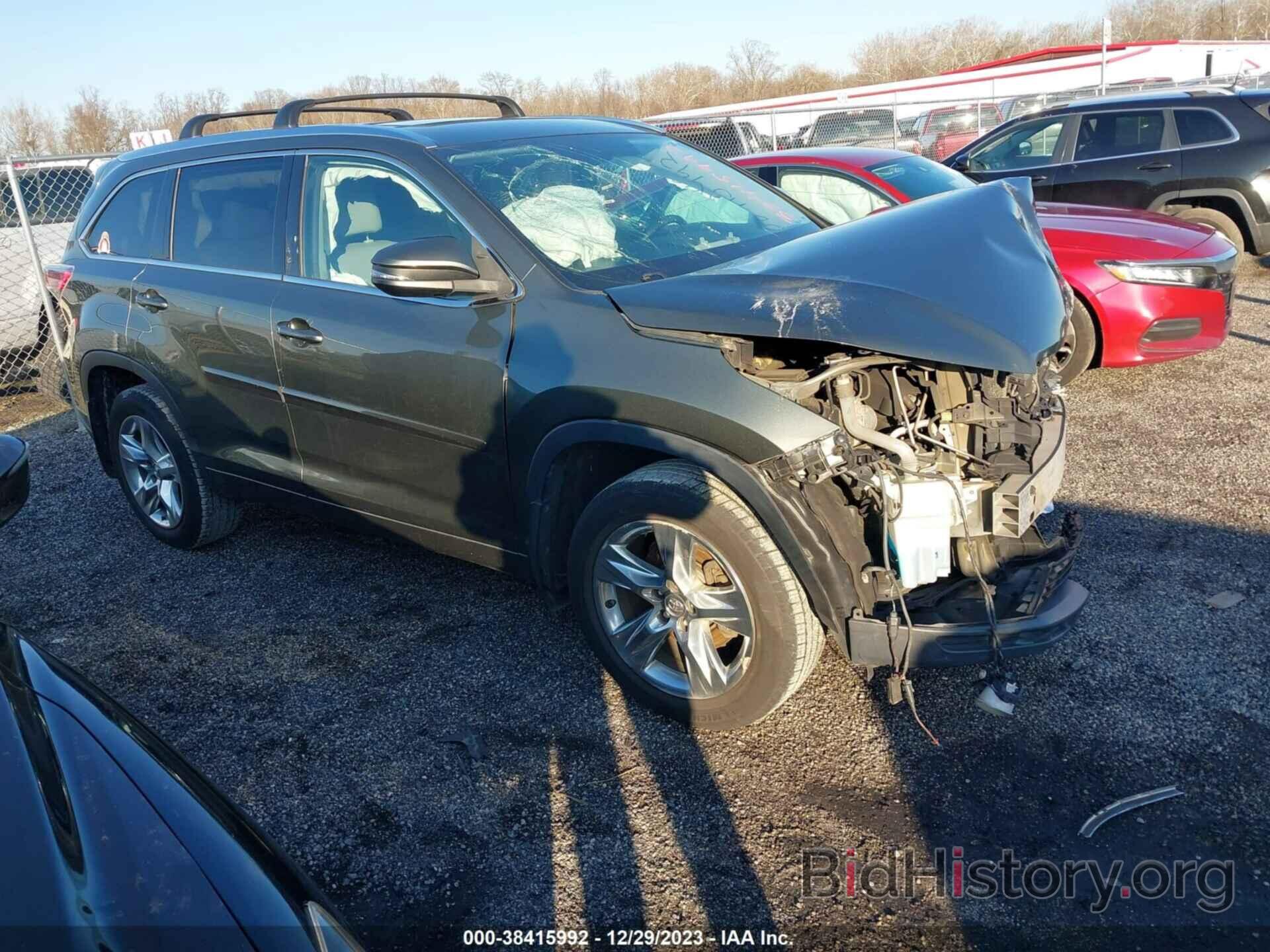 Photo 5TDDKRFH7ES006217 - TOYOTA HIGHLANDER 2014