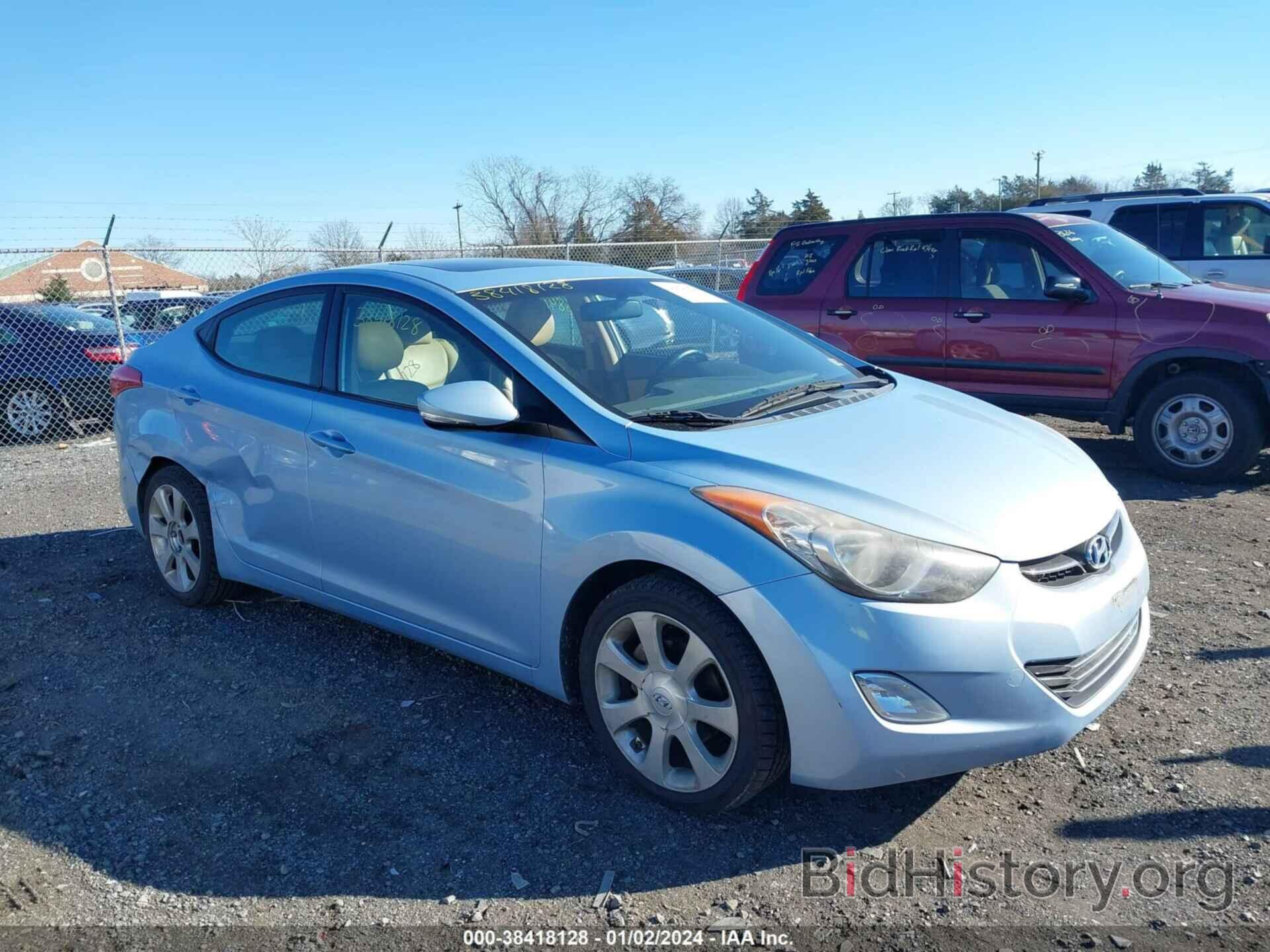 Photo KMHDH4AE1BU143493 - HYUNDAI ELANTRA 2011