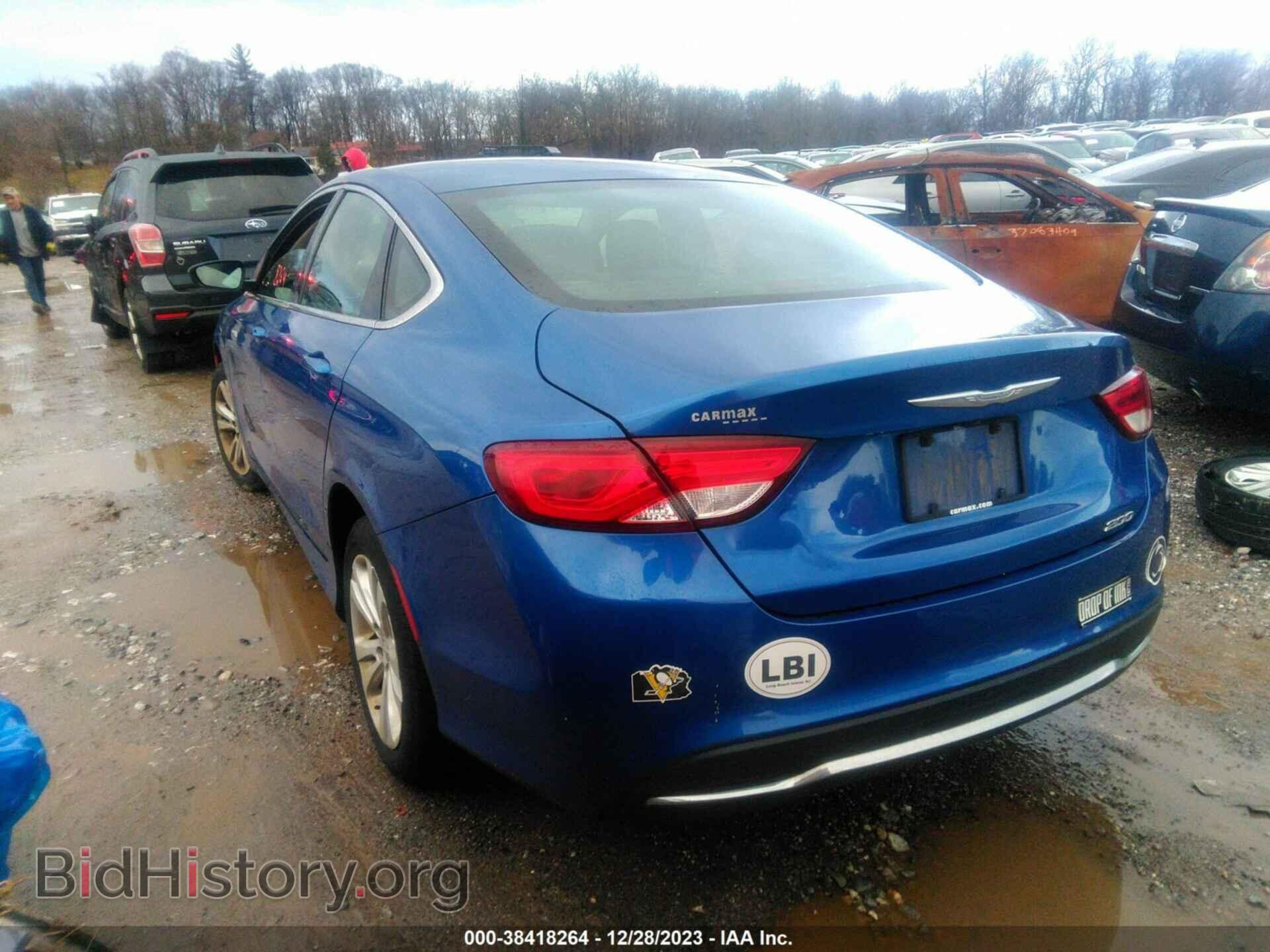2015 CHRYSLER 200 - VIN: 1C3CCCAB8FN710558 - Фото 3