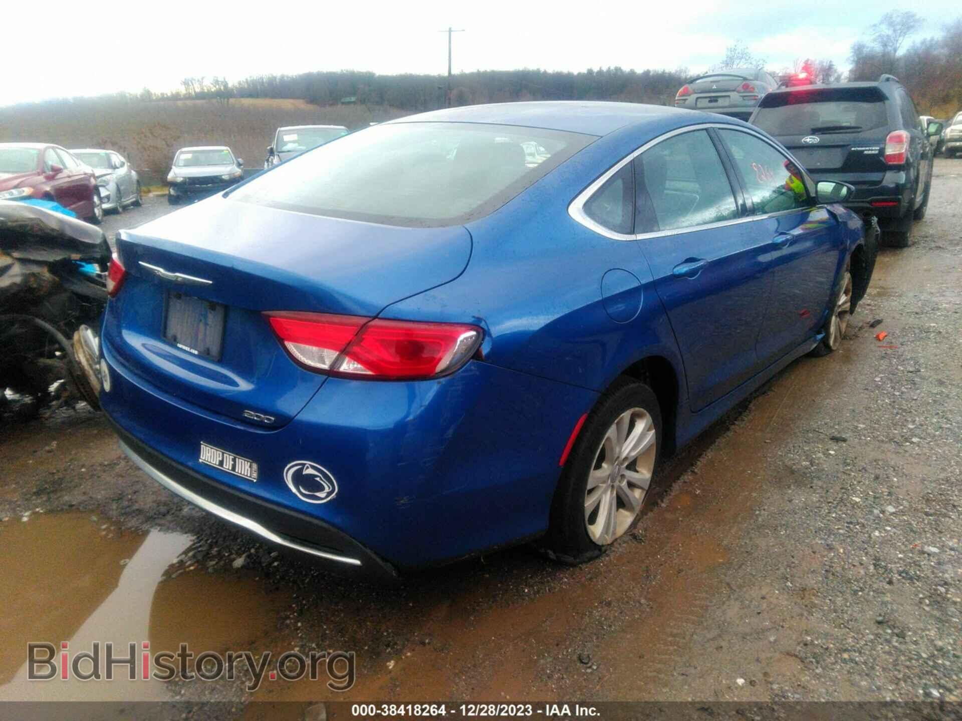 2015 CHRYSLER 200 - VIN: 1C3CCCAB8FN710558 - Фото 4