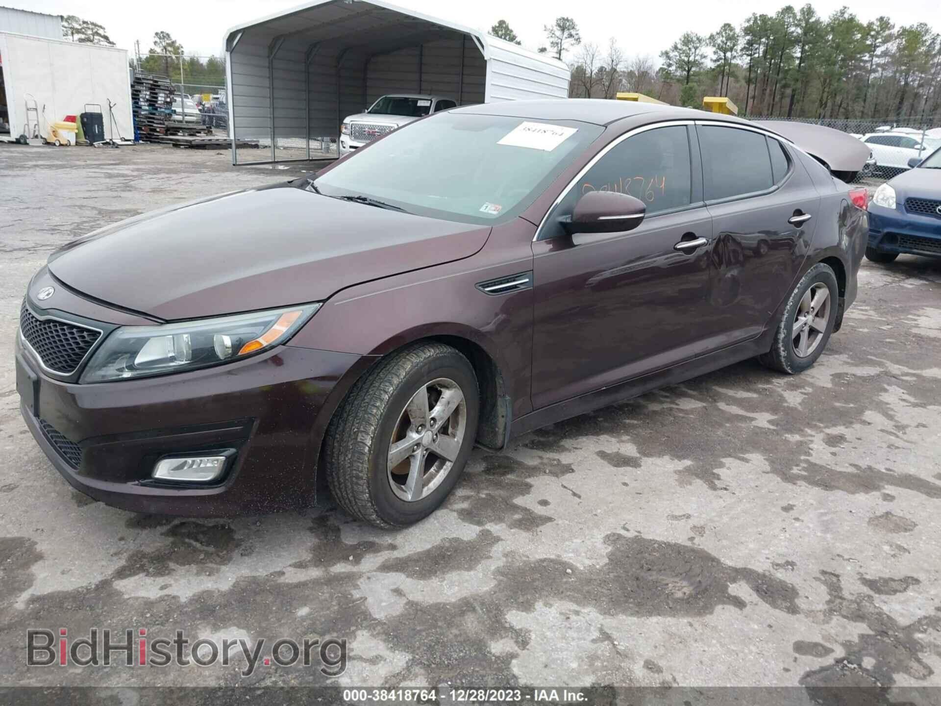 2015 KIA OPTIMA - VIN: 5XXGM4A77FG389460 - Фото 2