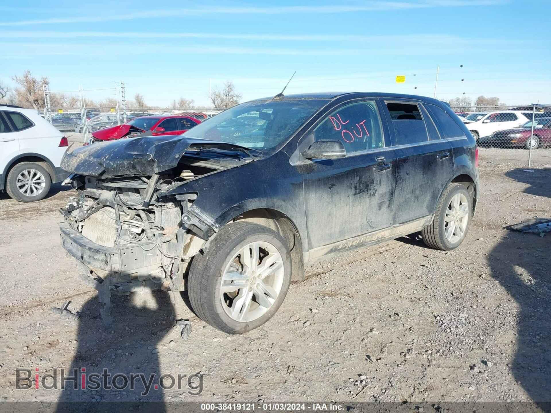 2013 FORD EDGE - VIN: 2FMDK4KCXDBE27079 - Photo 2