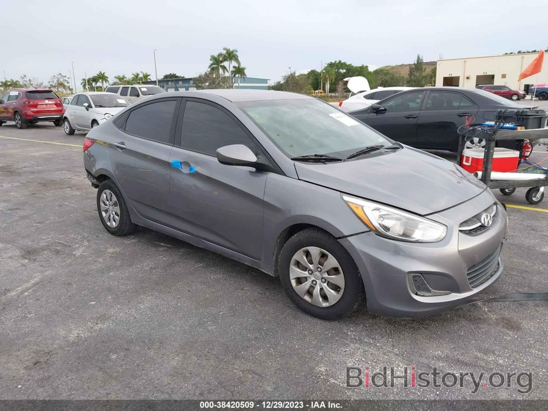 Photo KMHCT4AE6HU313110 - HYUNDAI ACCENT 2017