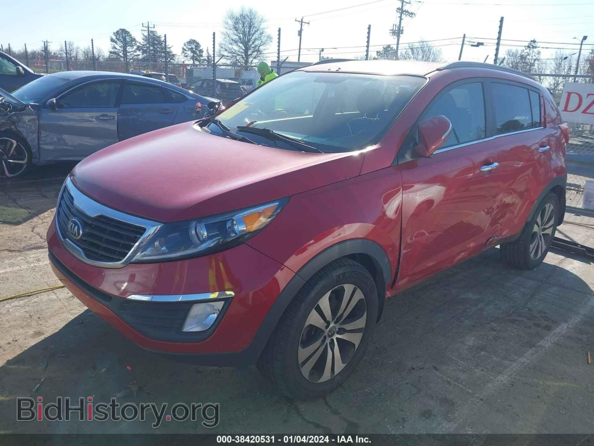 2013 KIA SPORTAGE - VIN: KNDPC3A2XD7429702 - Фото 2