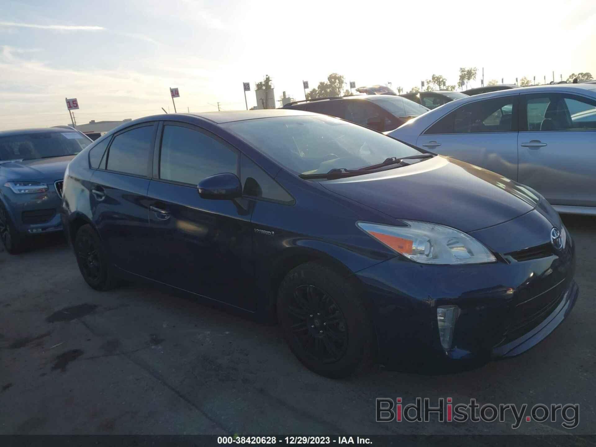 Photo JTDKN3DUXE1822637 - TOYOTA PRIUS 2014