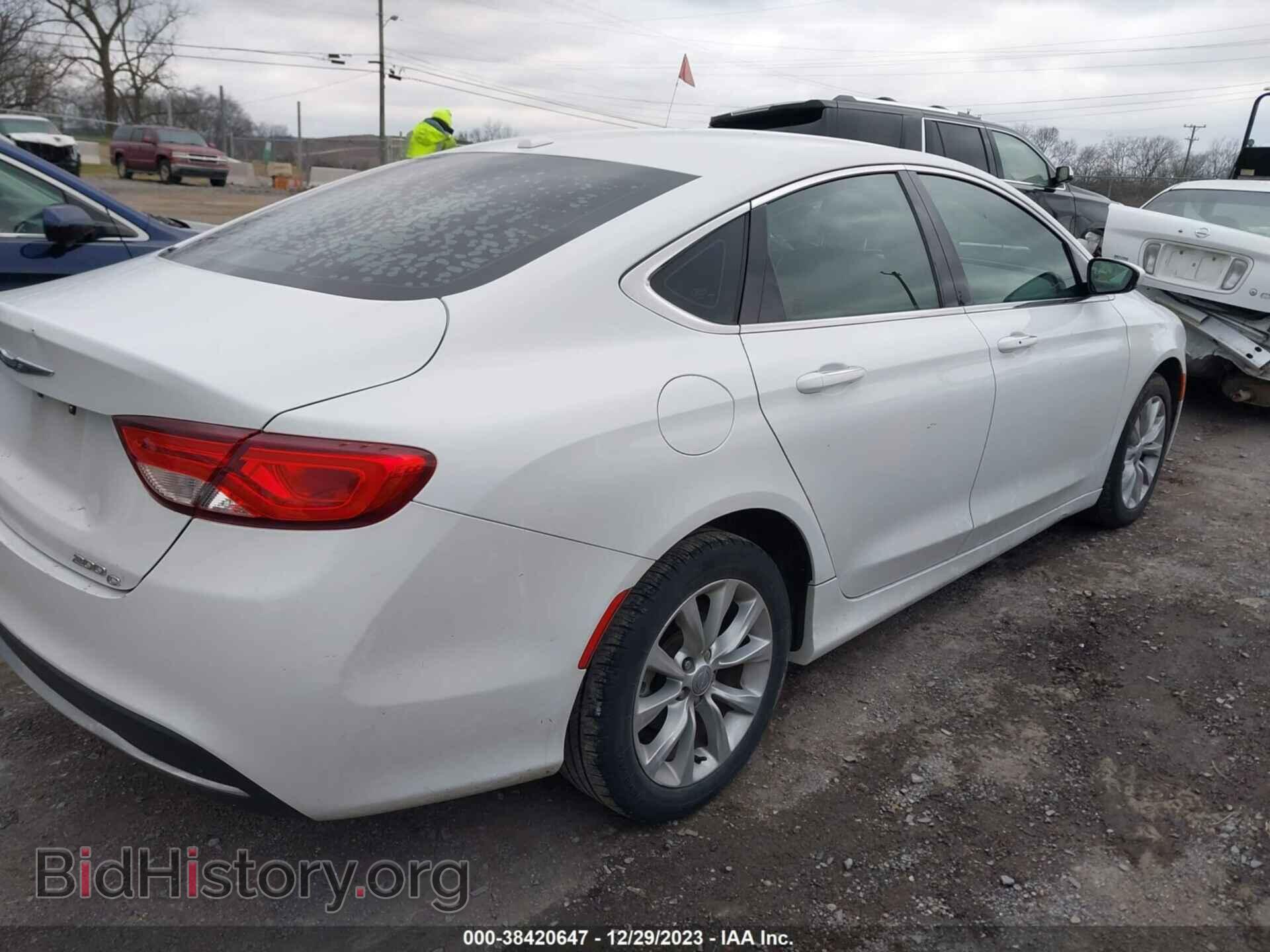 2015 CHRYSLER 200 - VIN: 1C3CCCCB8FN603510 - Фото 4