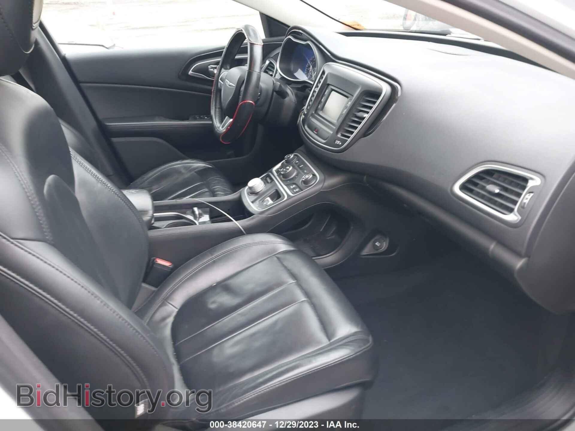 2015 CHRYSLER 200 - VIN: 1C3CCCCB8FN603510 - Фото 5