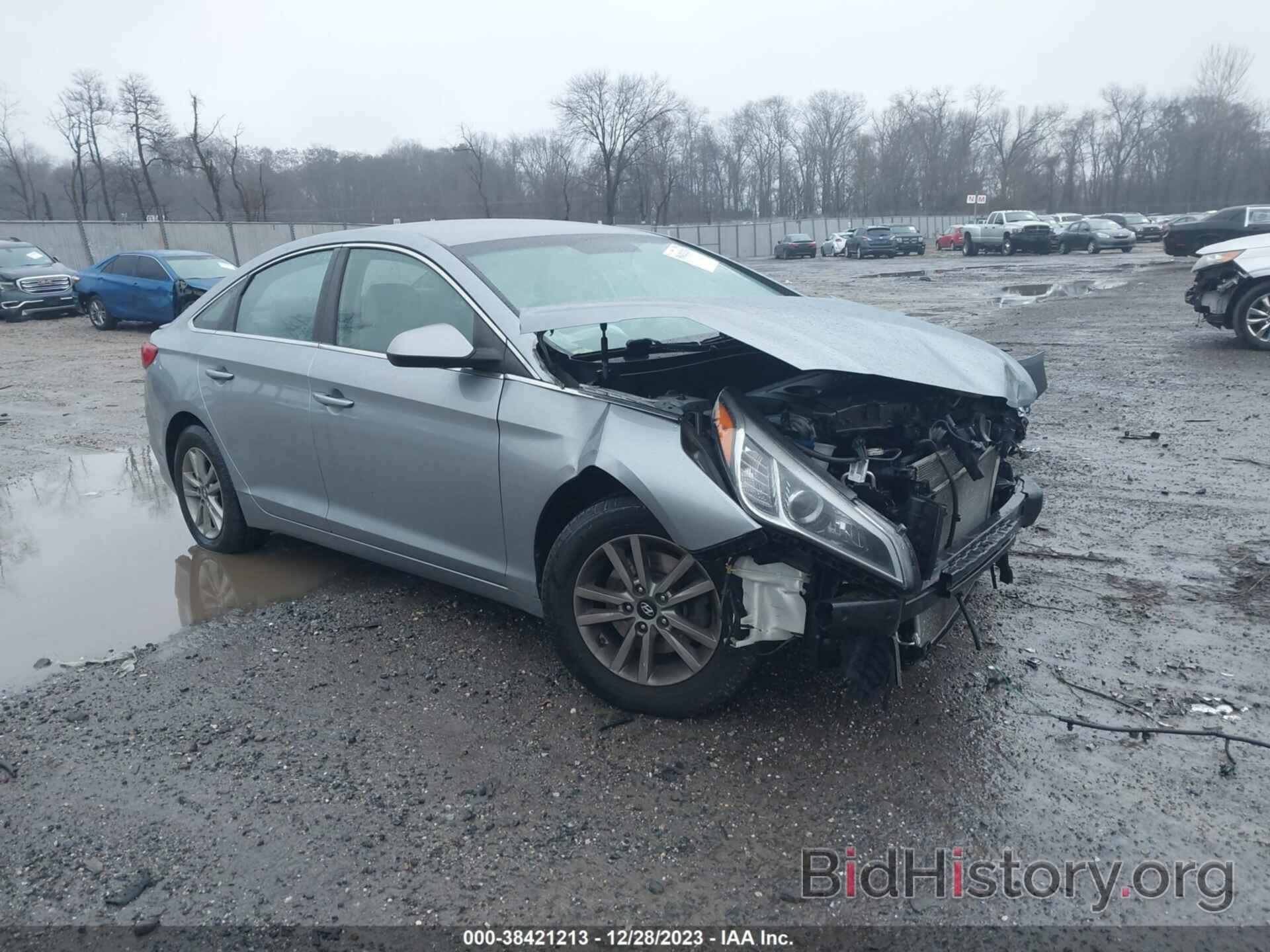 Photo 5NPE24AFXFH010296 - HYUNDAI SONATA 2015