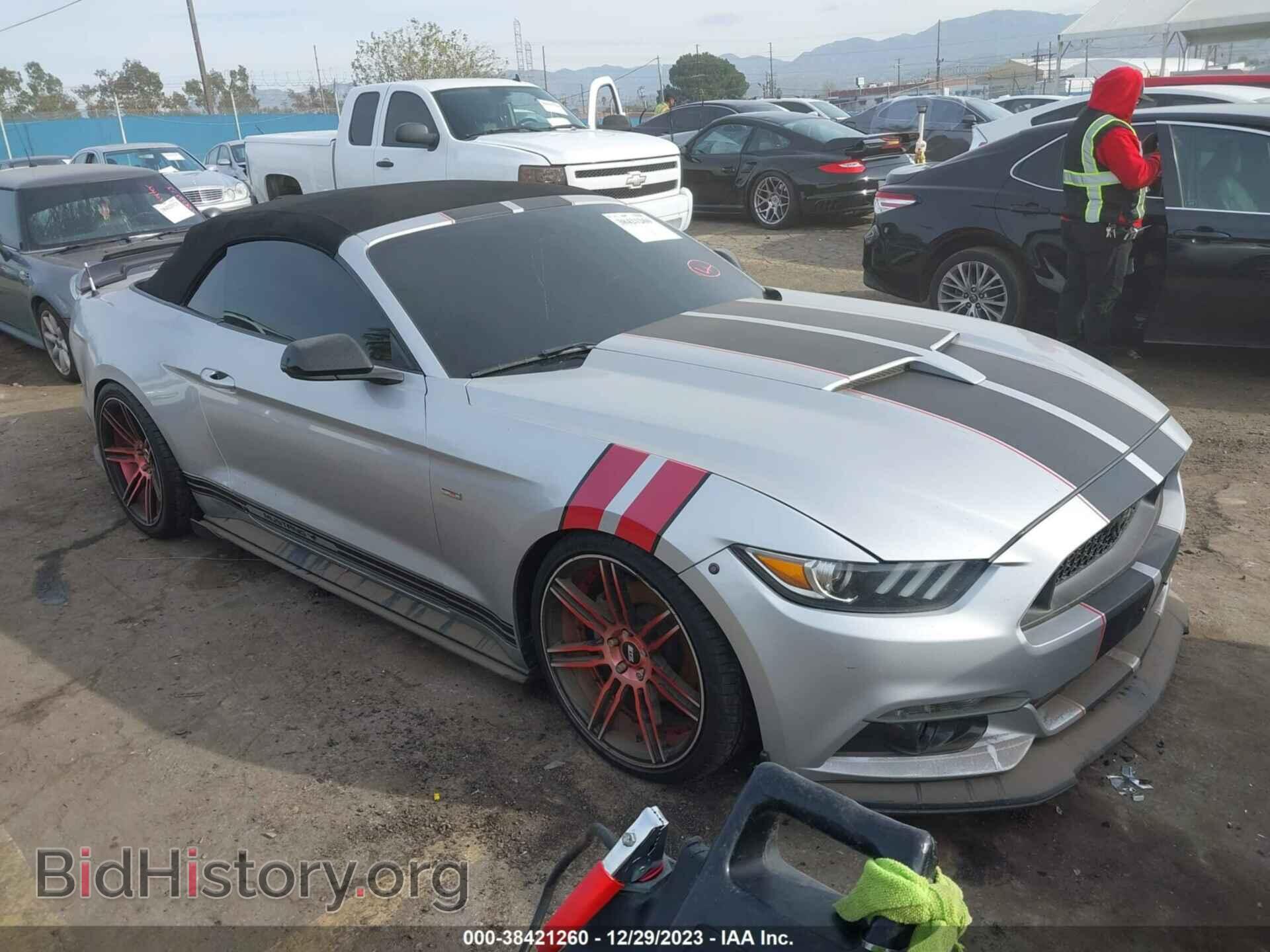 Фотография 1FATP8UH3H5245516 - FORD MUSTANG 2017