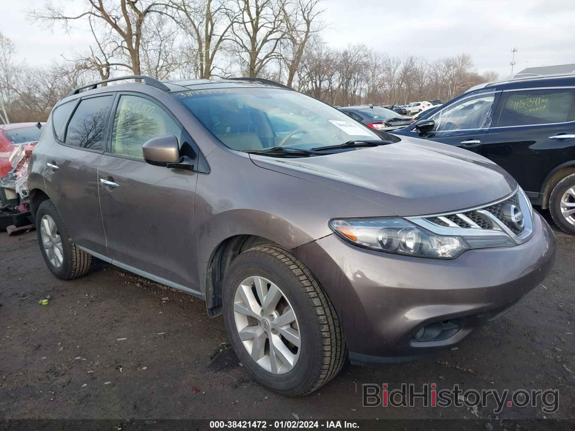 Photo JN8AZ1MW8CW240501 - NISSAN MURANO 2012