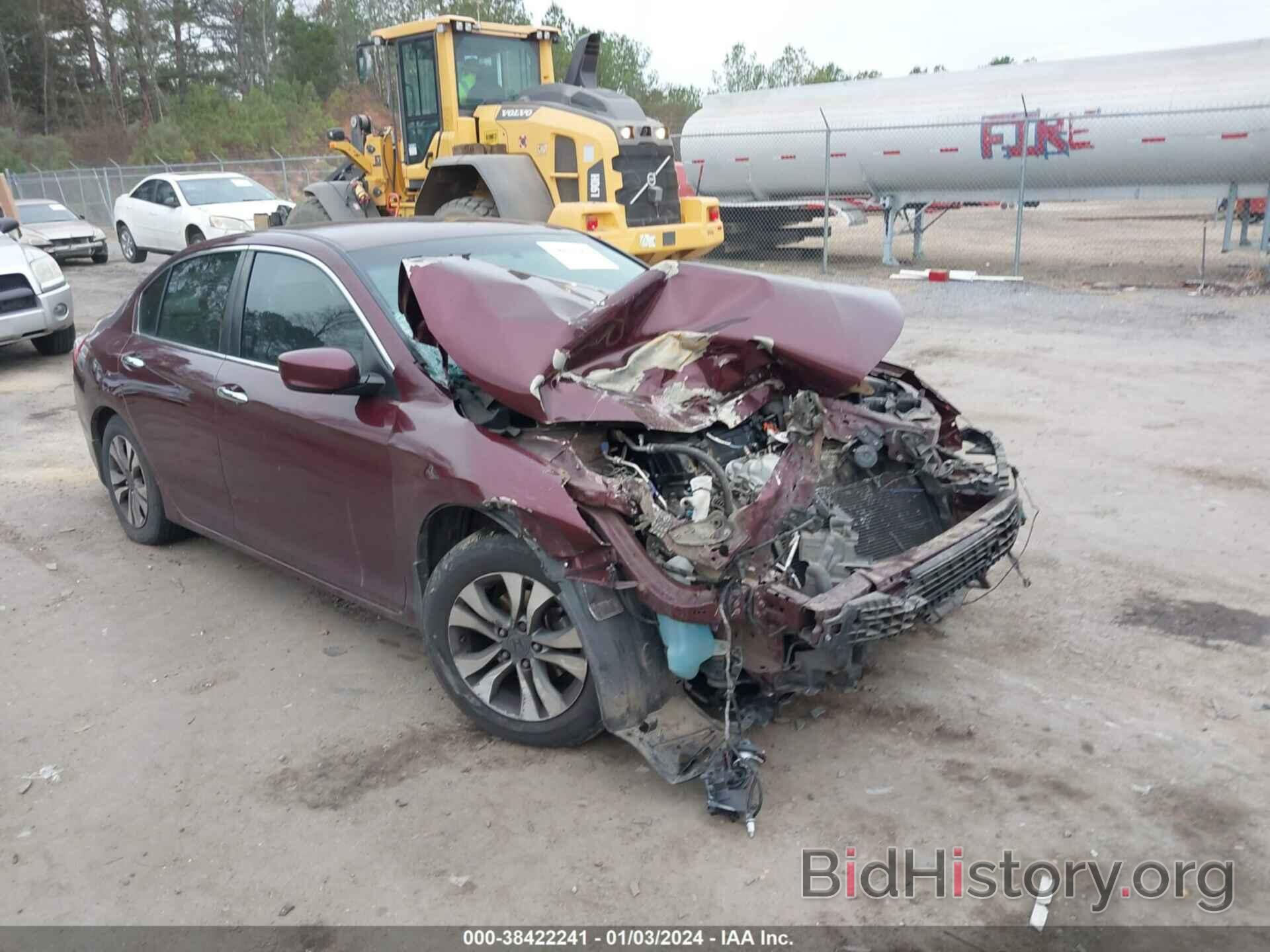 Photo 1HGCR2F31EA190992 - HONDA ACCORD 2014