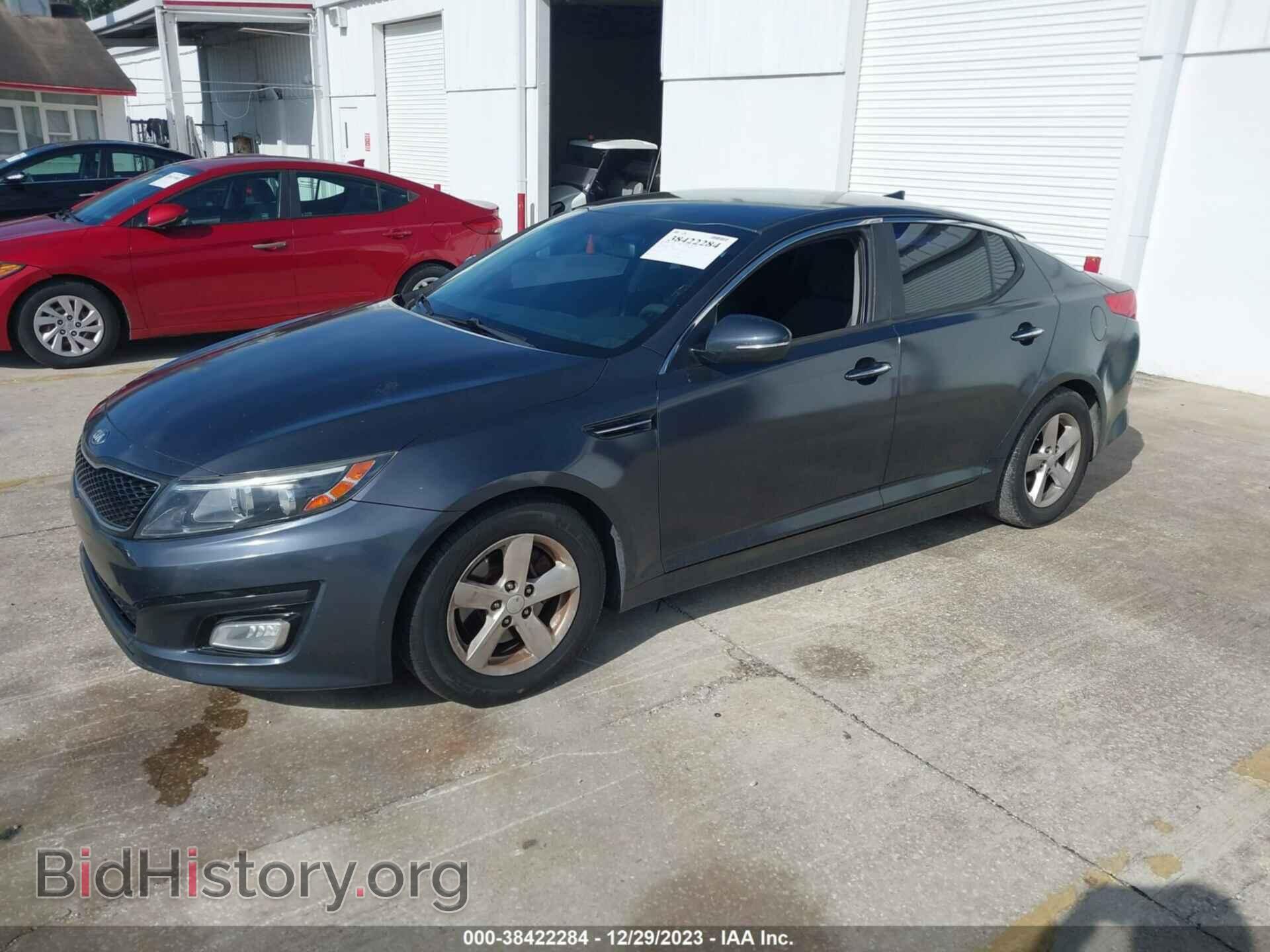 2015 KIA OPTIMA - VIN: KNAGM4A74F5608263 - Фото 2