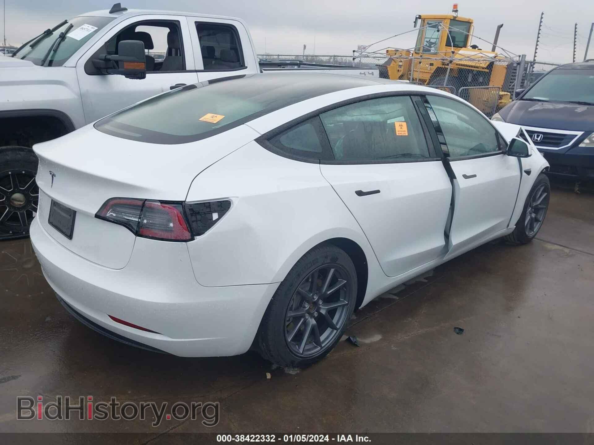 2023 TESLA MODEL 3 - VIN: 5YJ3E1EA3PF505709 - Фото 4