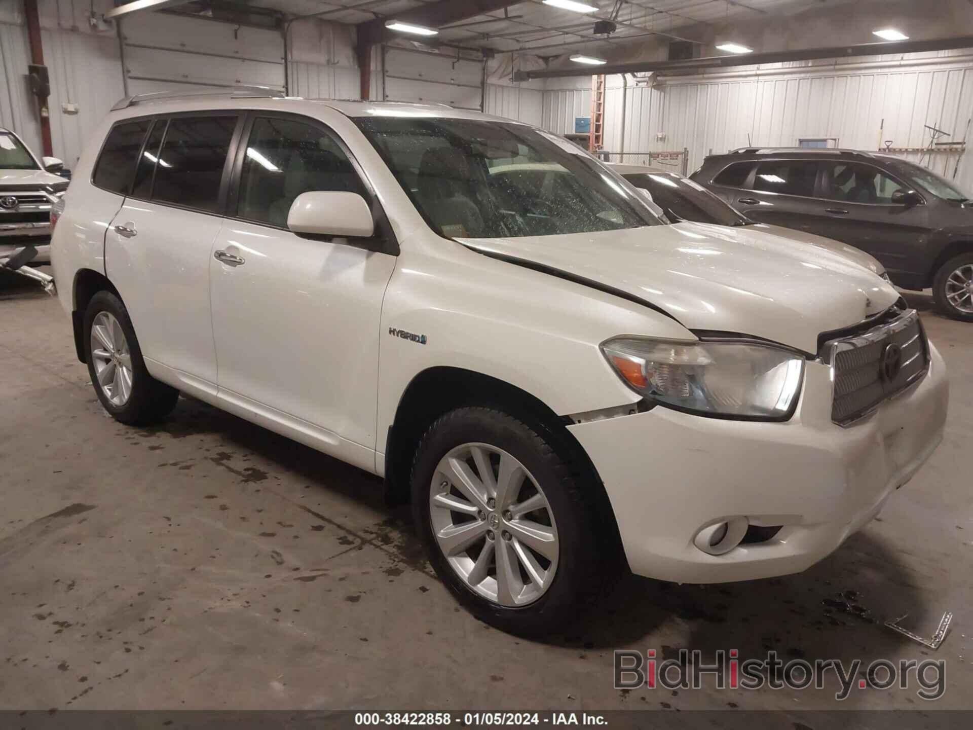 Photo JTEEW44A092032782 - TOYOTA HIGHLANDER HYBRID 2009