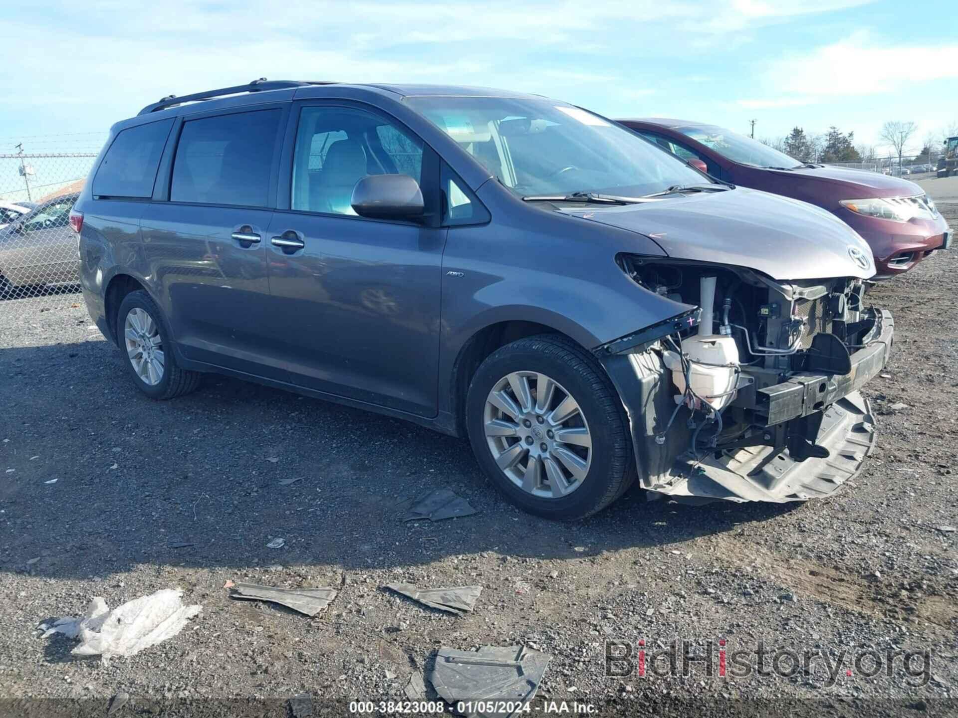 Photo 5TDDZ3DC2HS147894 - TOYOTA SIENNA 2017