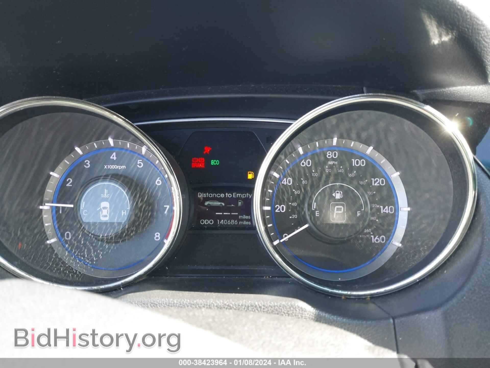 2012 HYUNDAI SONATA - VIN: 5NPEC4AC4CH335203 - Фото 7