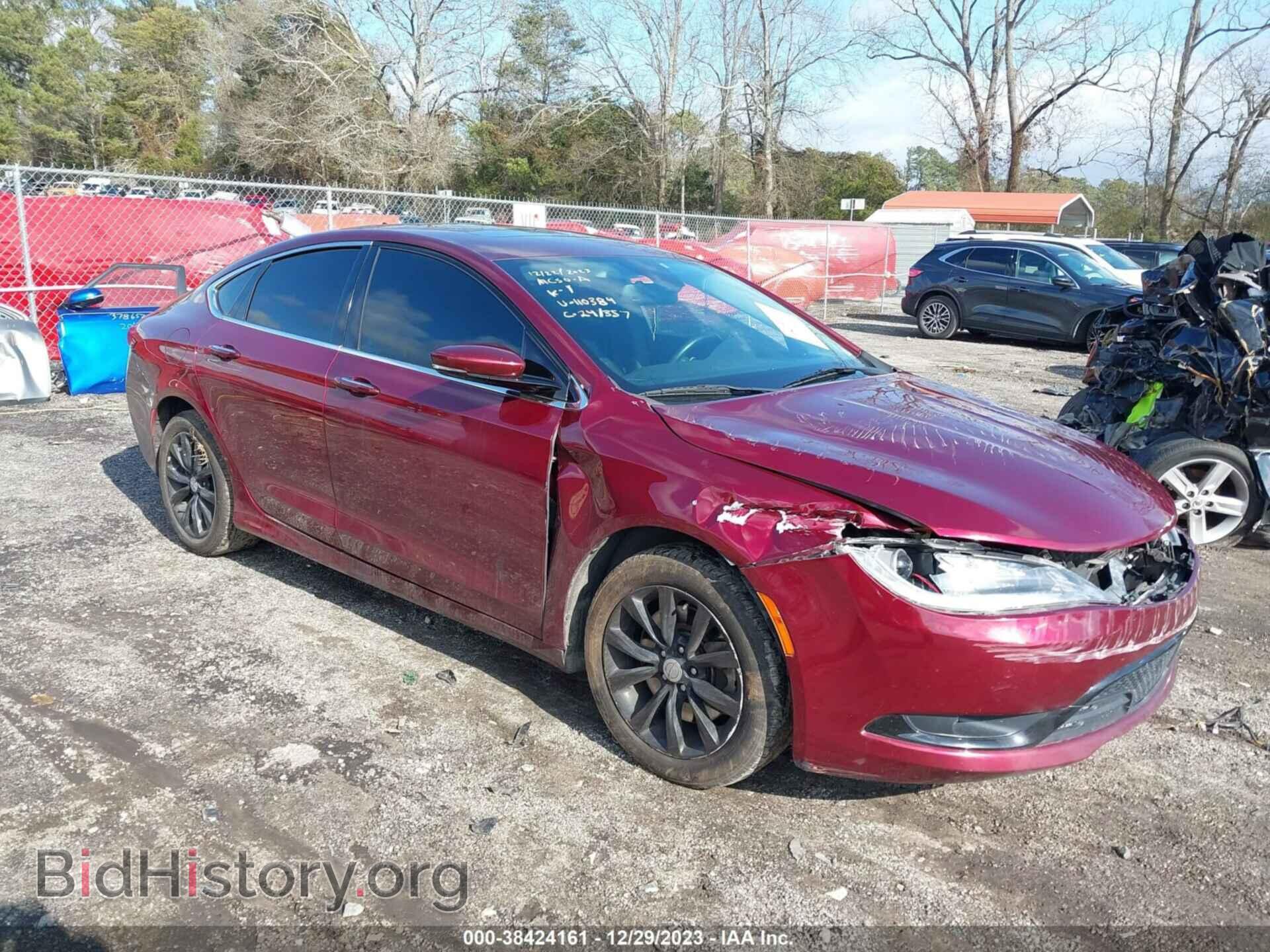 Фотография 1C3CCCEG4GN110384 - CHRYSLER 200 2016
