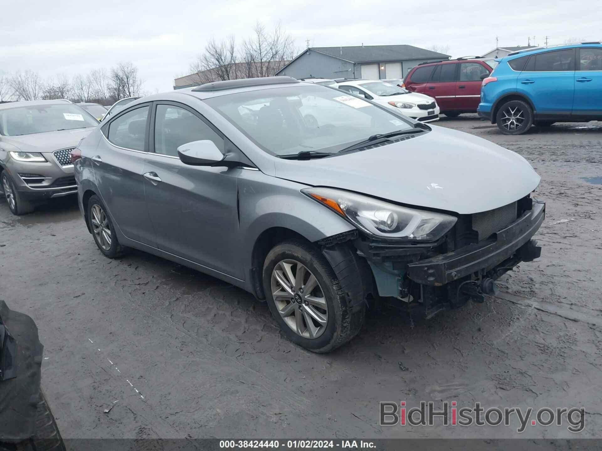 Photo KMHDH4AE4FU225997 - HYUNDAI ELANTRA 2015