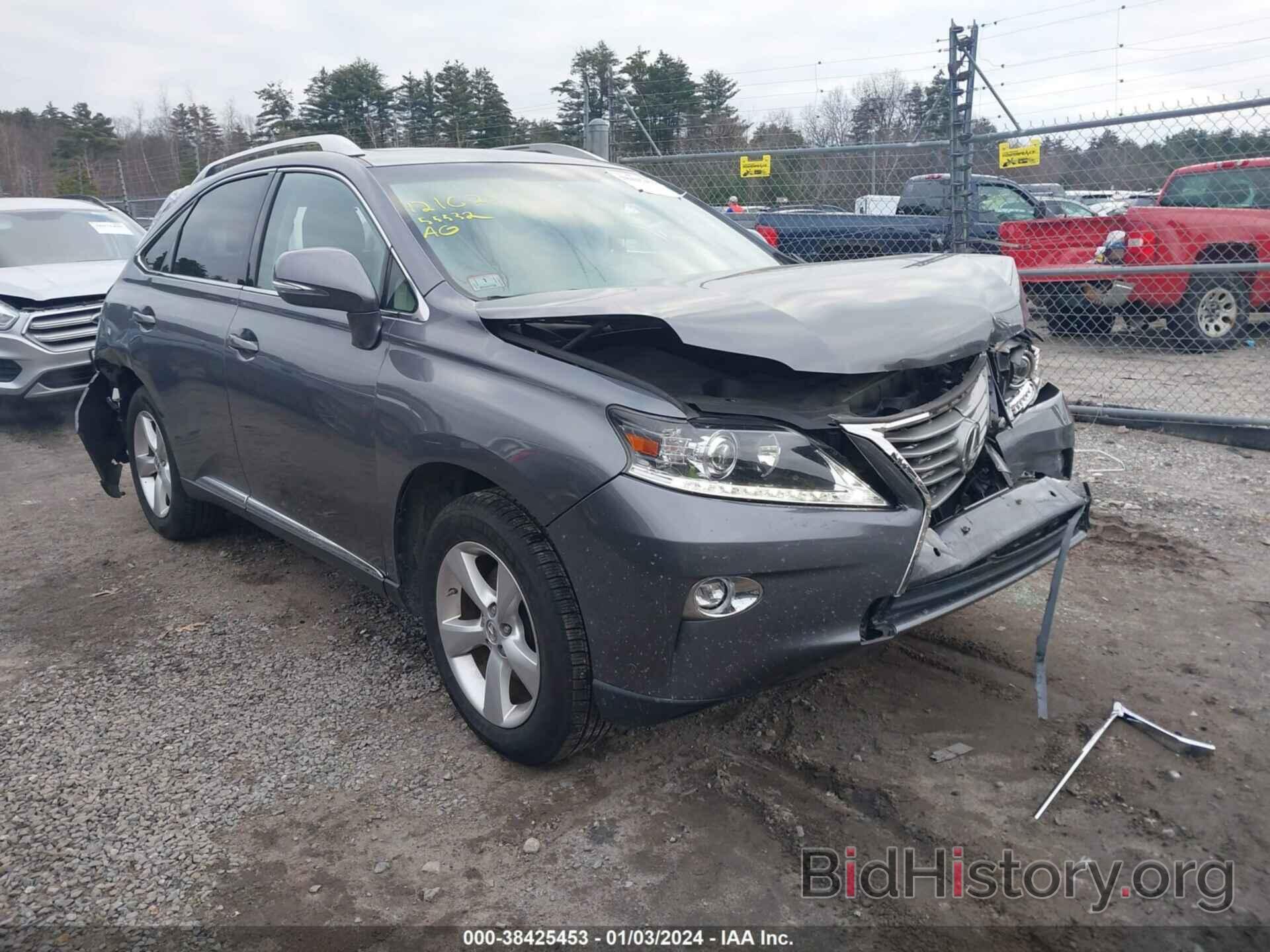 Фотография JTJBK1BA1F2483460 - LEXUS RX 350 2015