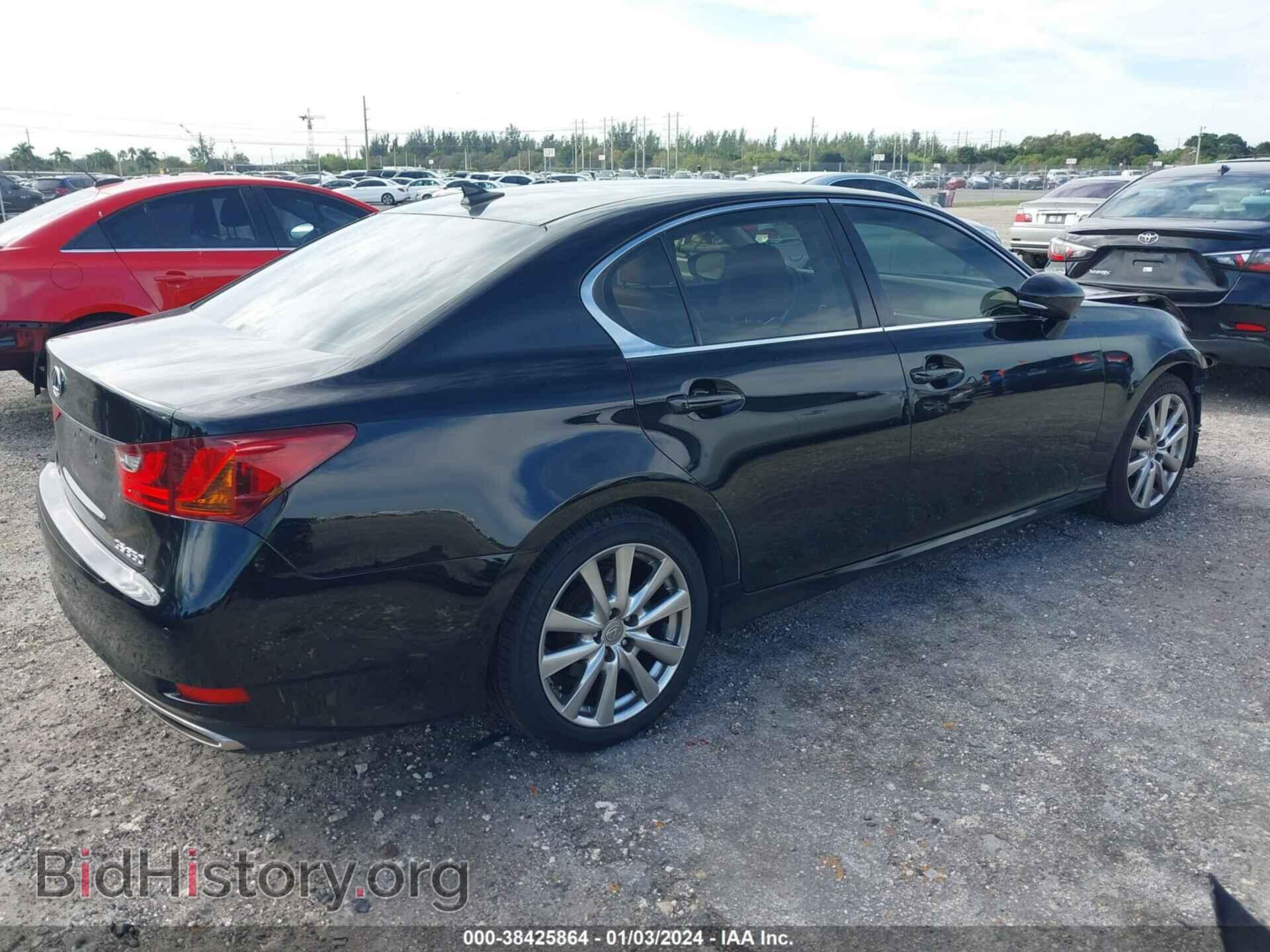 2013 LEXUS GS 350 - VIN: JTHBE1BL6D5011177 - Фото 4