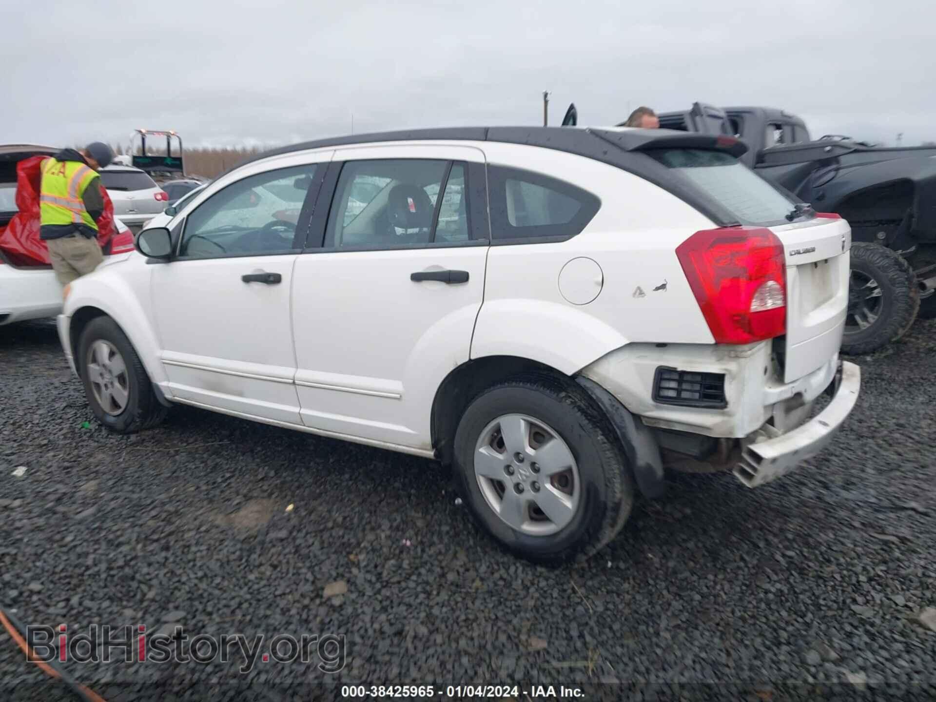 2008 DODGE CALIBER - VIN: 1B3HB28B78D721078 - Фото 3
