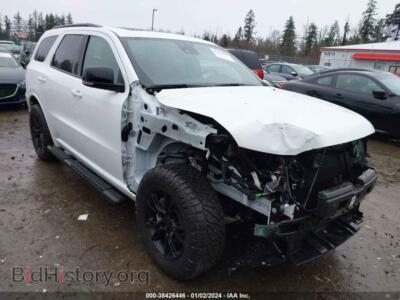 2023 Dodge DURANGO GT PREMIUM AWD, white — VIN 1C4RDJDG8PC655086, IAAI